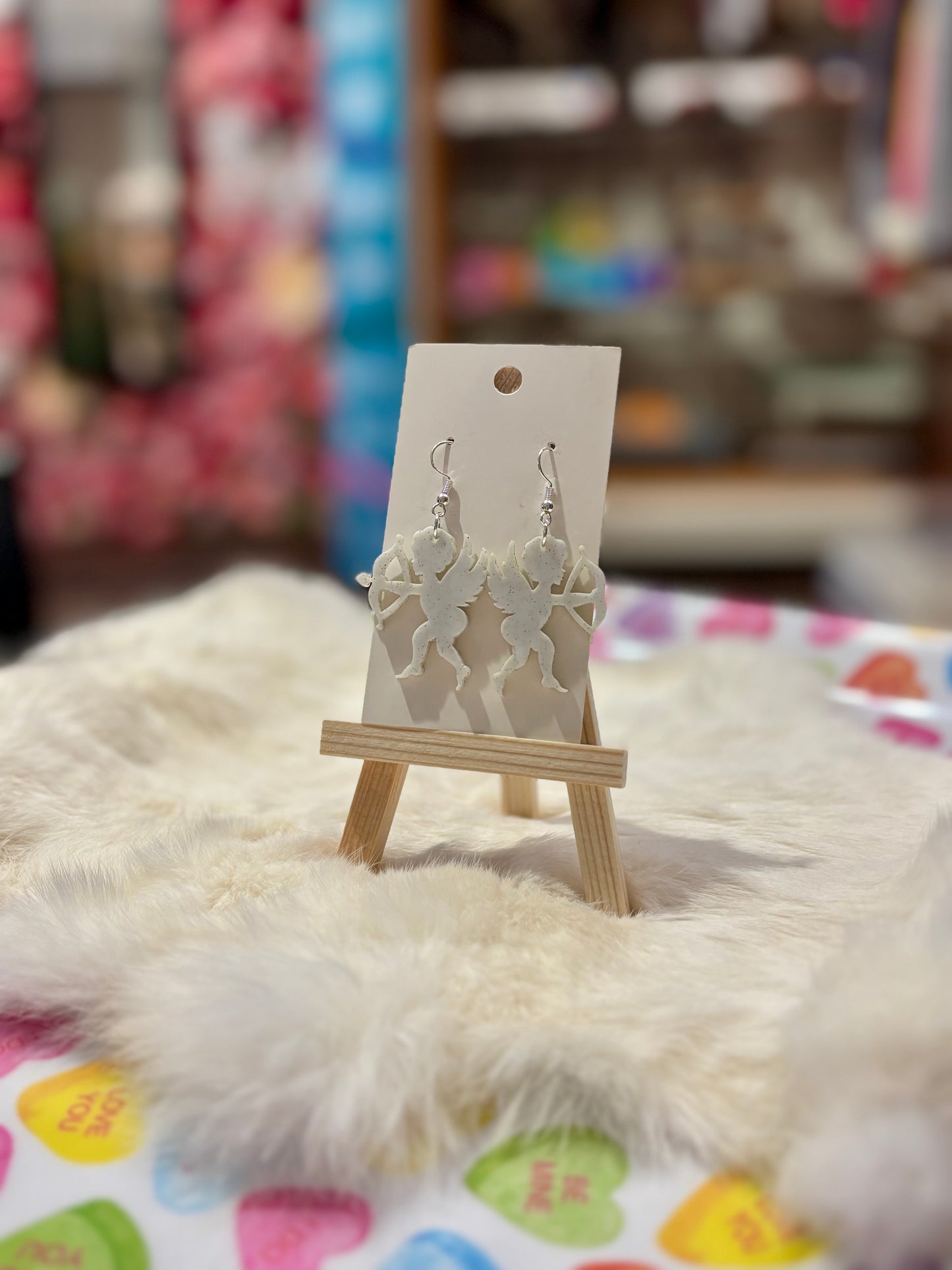 Cupid Dangle Earrings