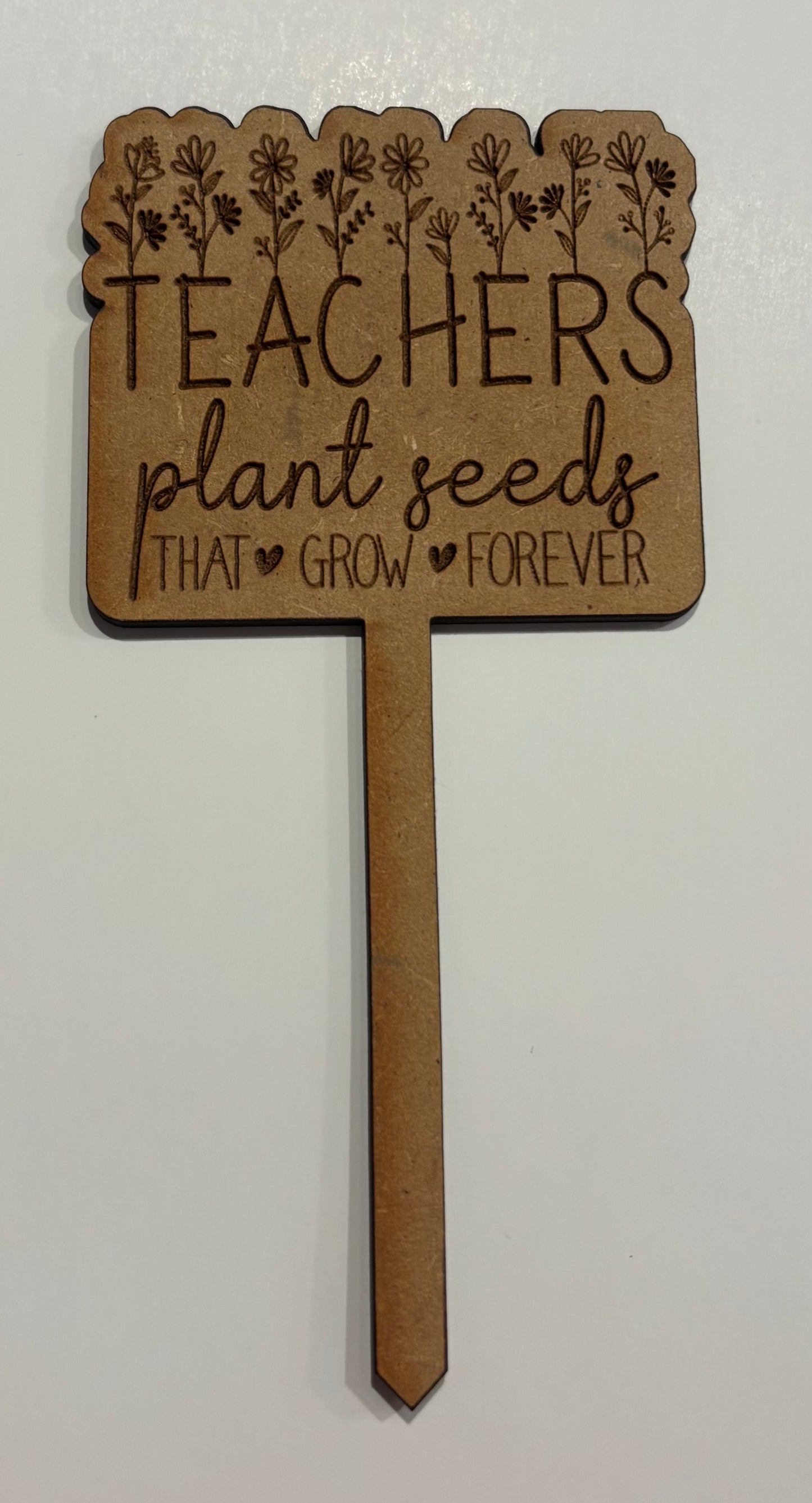 Teacher Plant Stake