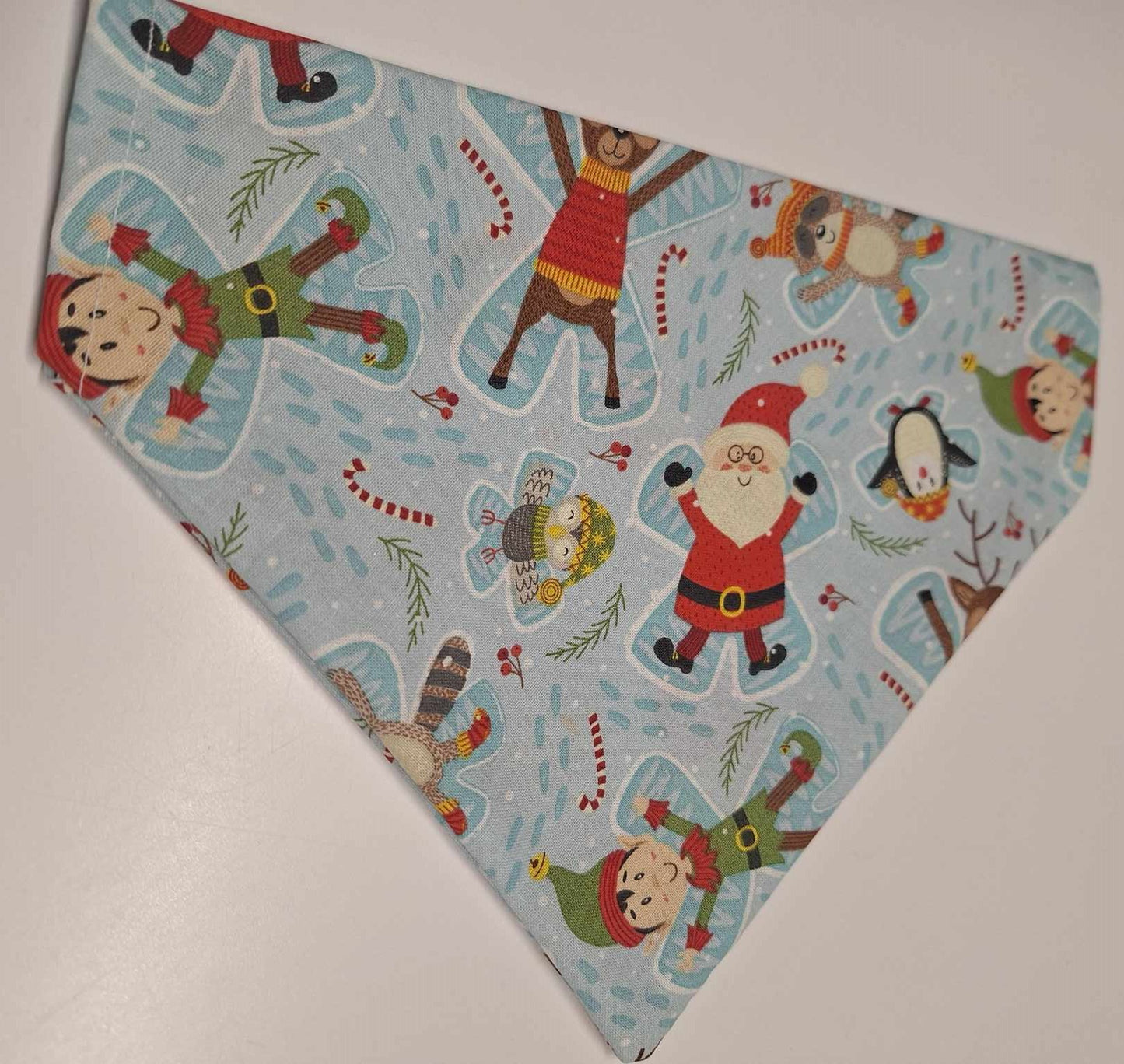 Christmas Snow Angels - Dog Bandana