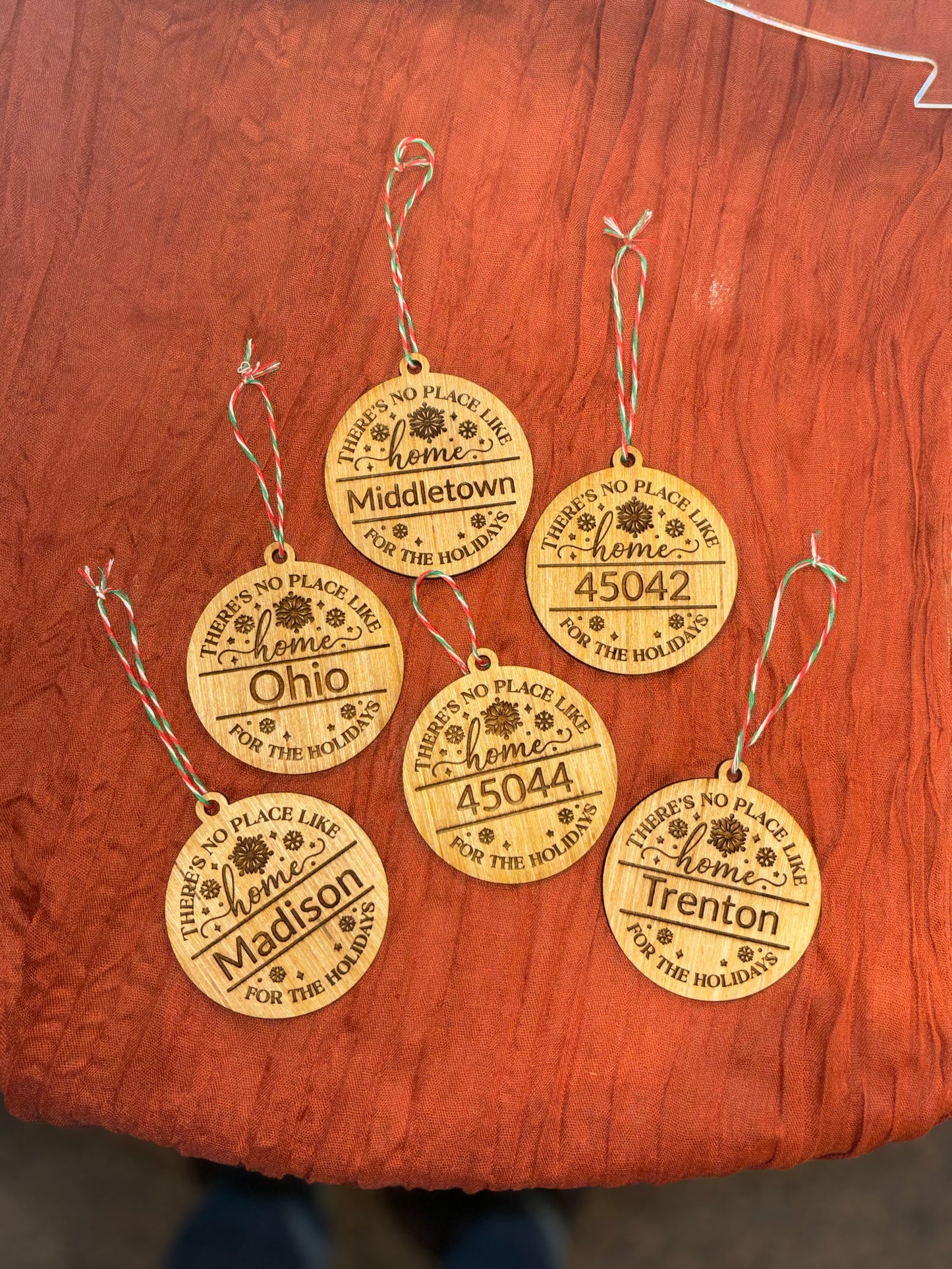 Home Ornament - City/Zipcode