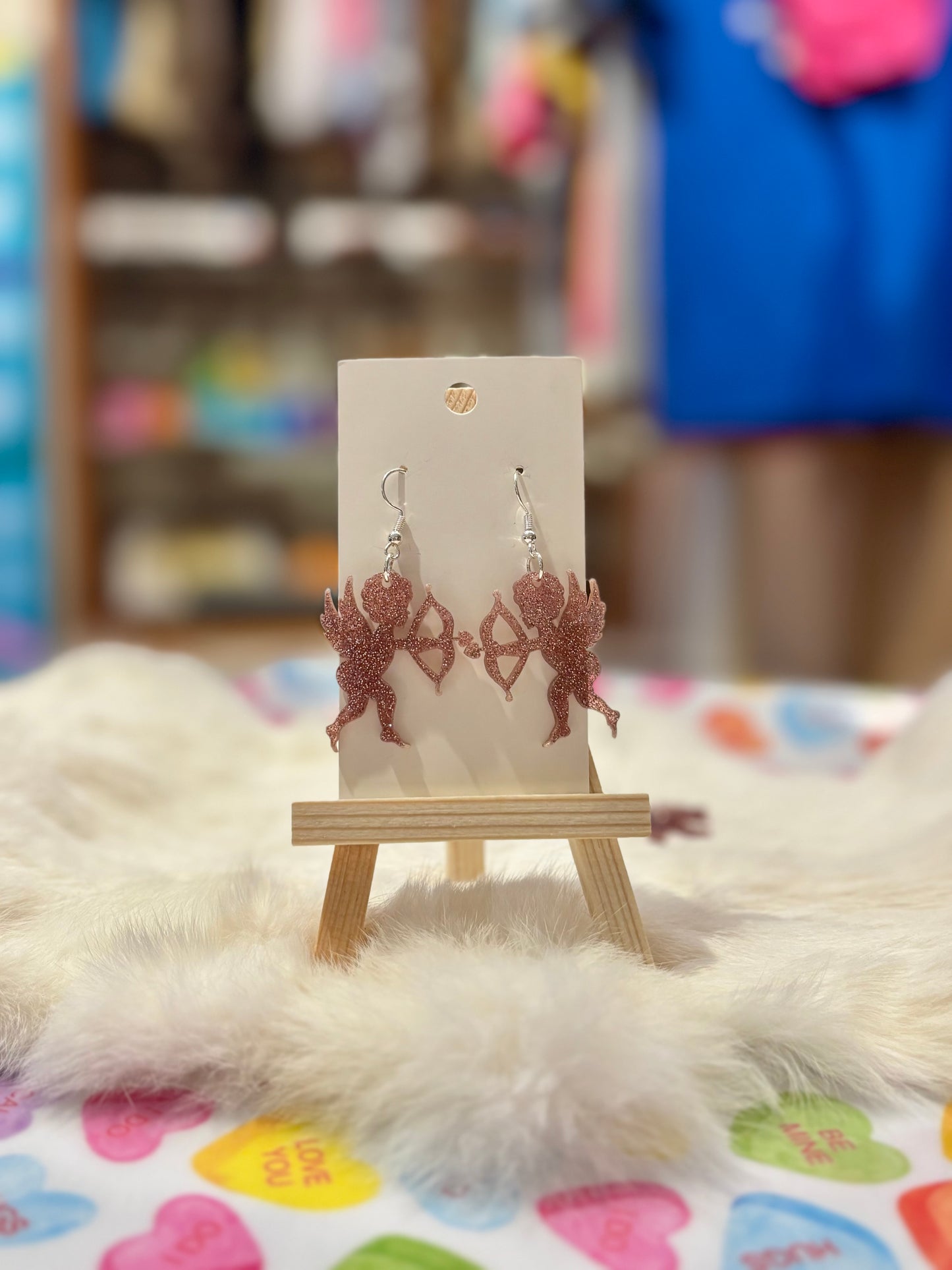 Cupid Dangle Earrings