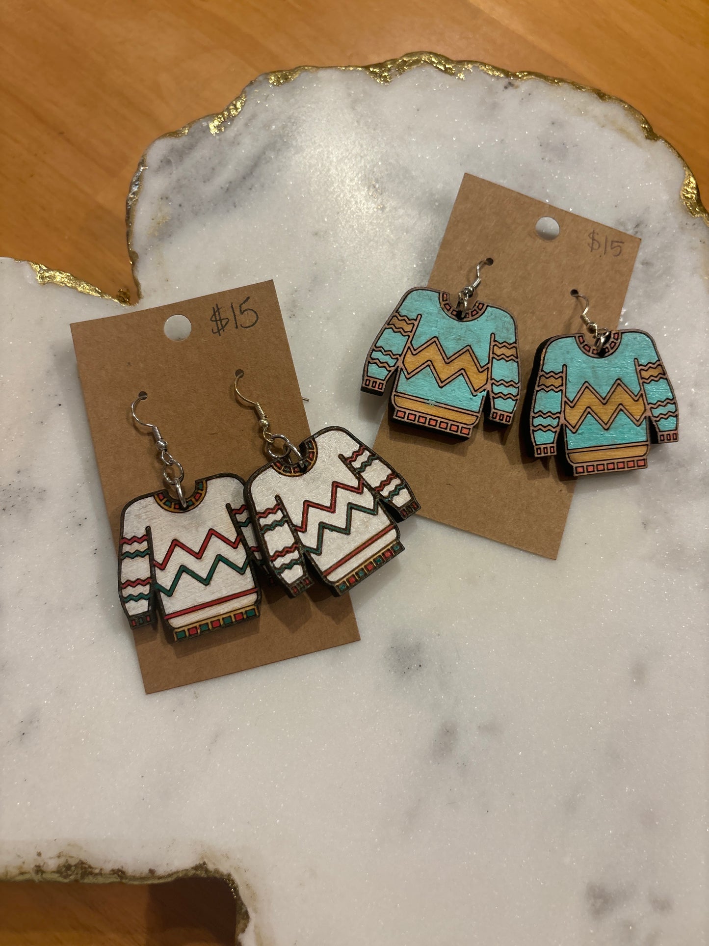 Ugly Sweater Dangles
