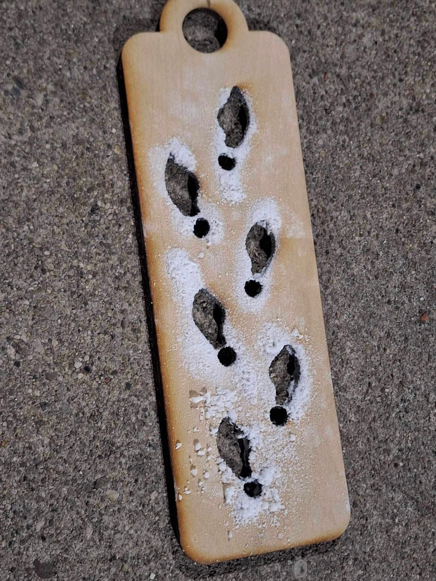 Elf Footprint Stencil