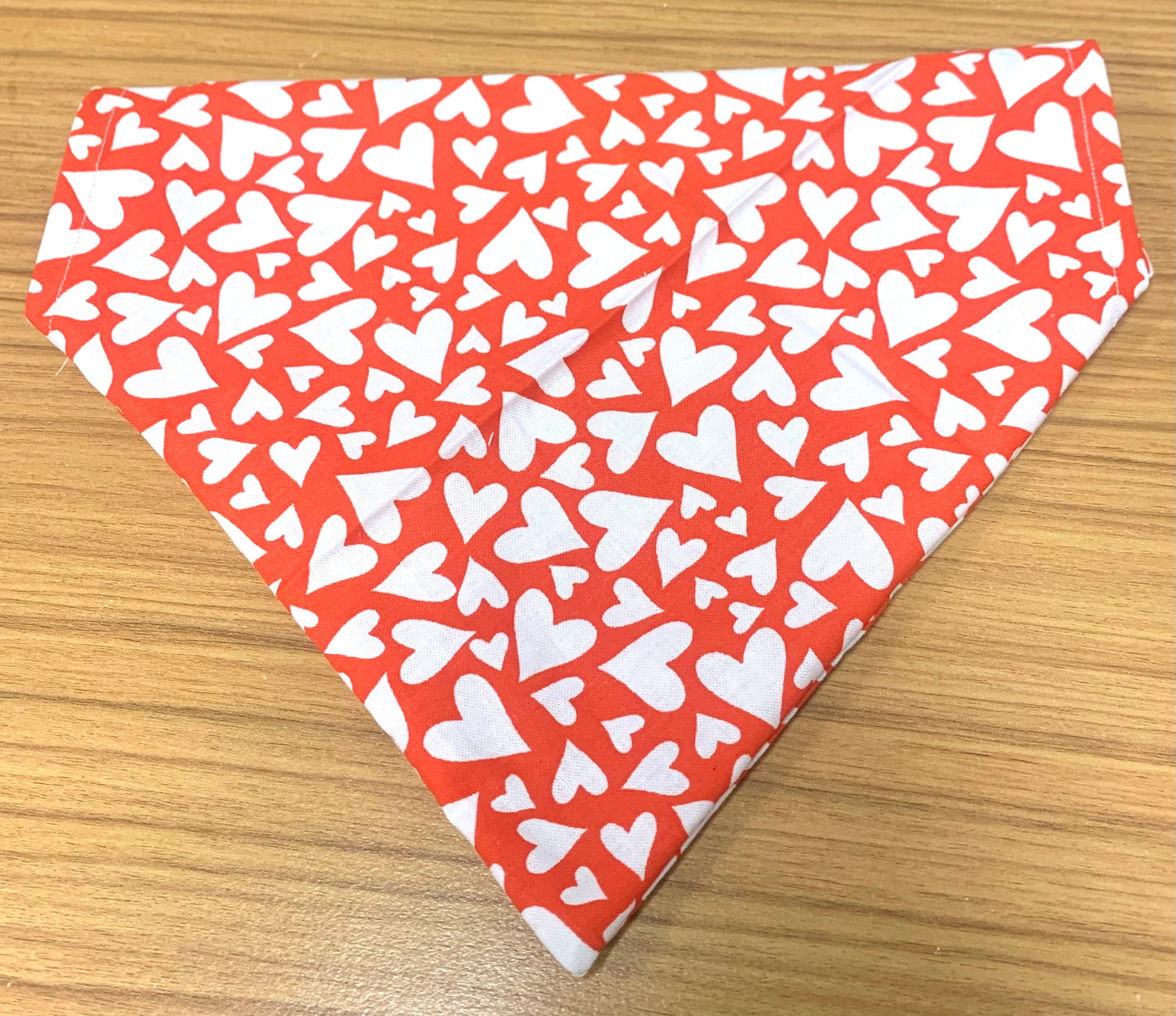 Red Hearts - Dog Bandana