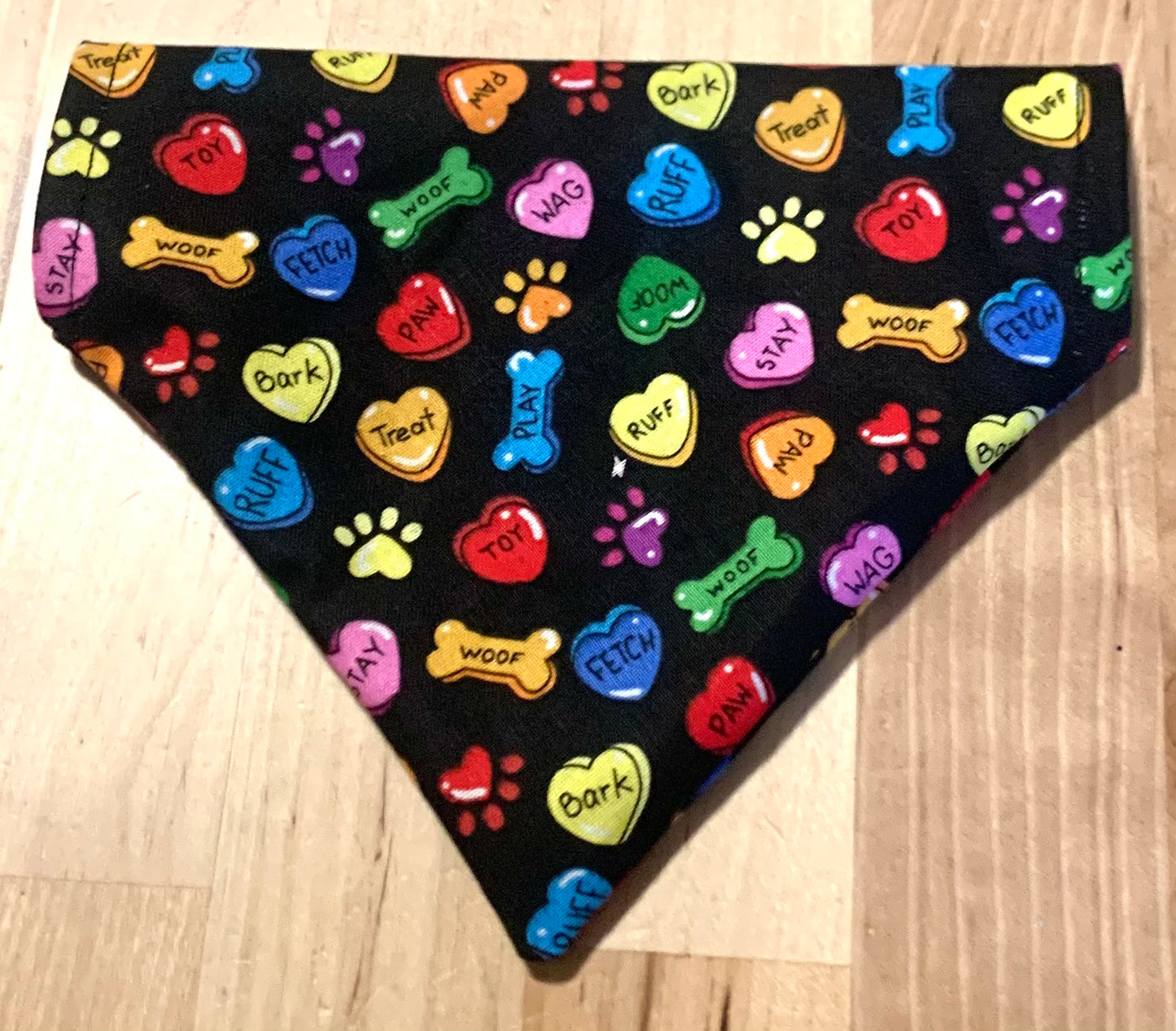Conversation Hearts Pup Edition - Dog Bandana