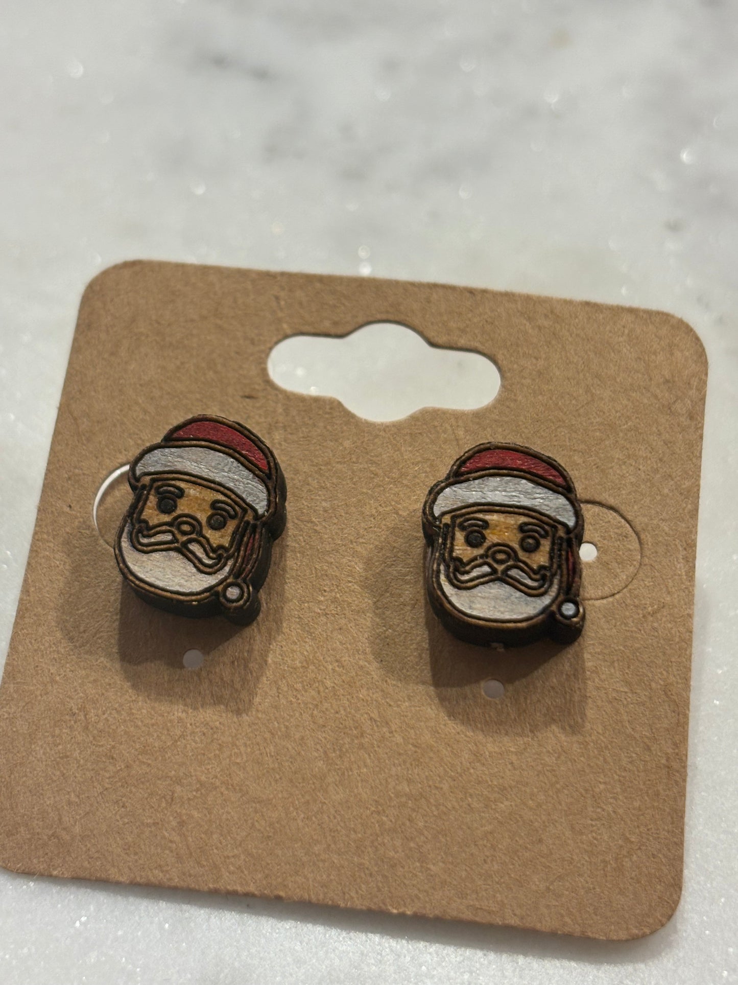Santa Studs