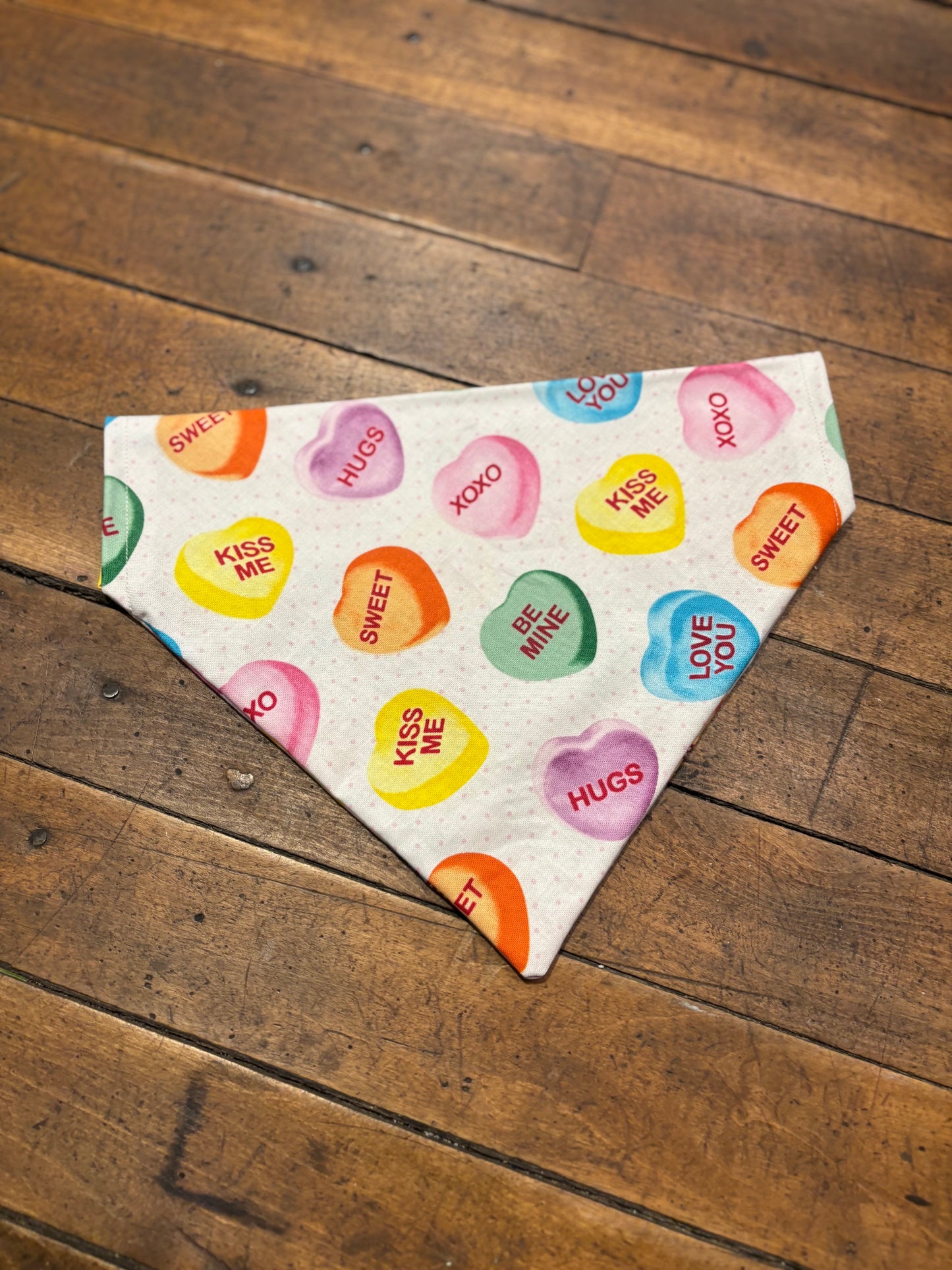 Conversation Hearts - Dog Bandana