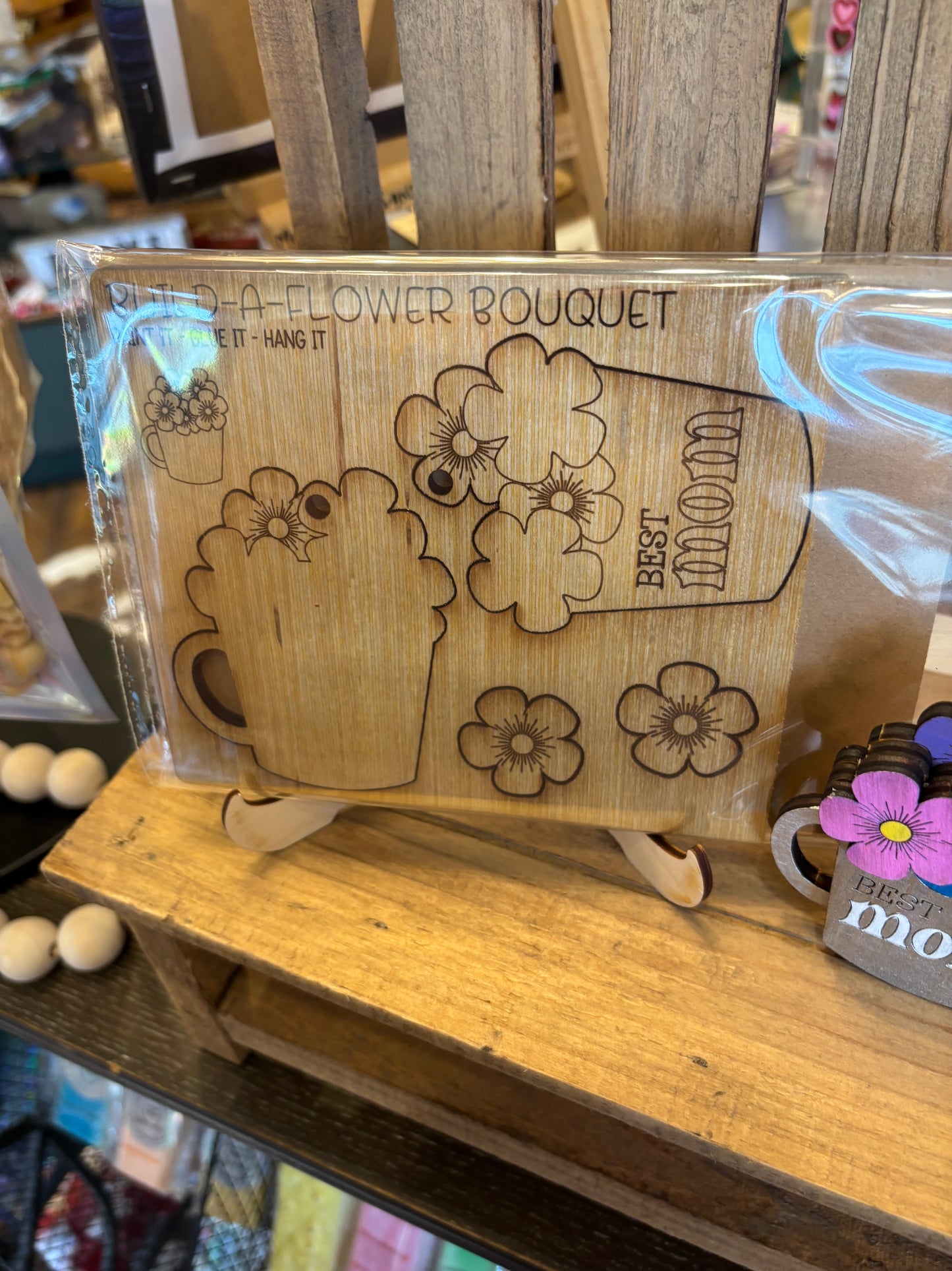 DIY Kit - Best Mom Flower Bouquet