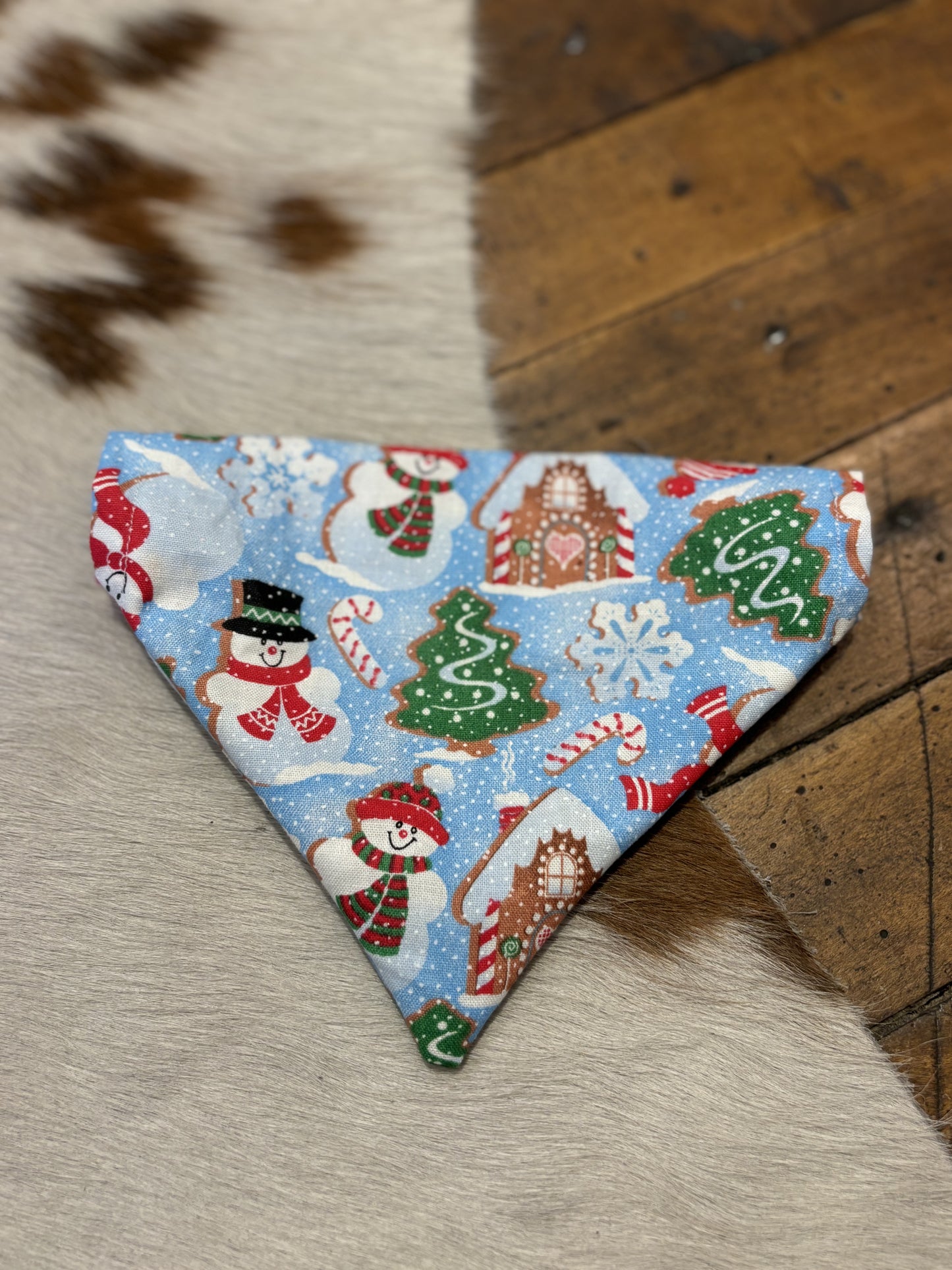 Snowman Sugar Cookies - Dog Bandanas