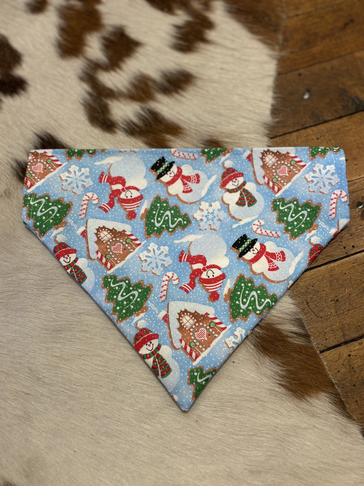 Snowman Sugar Cookies - Dog Bandanas