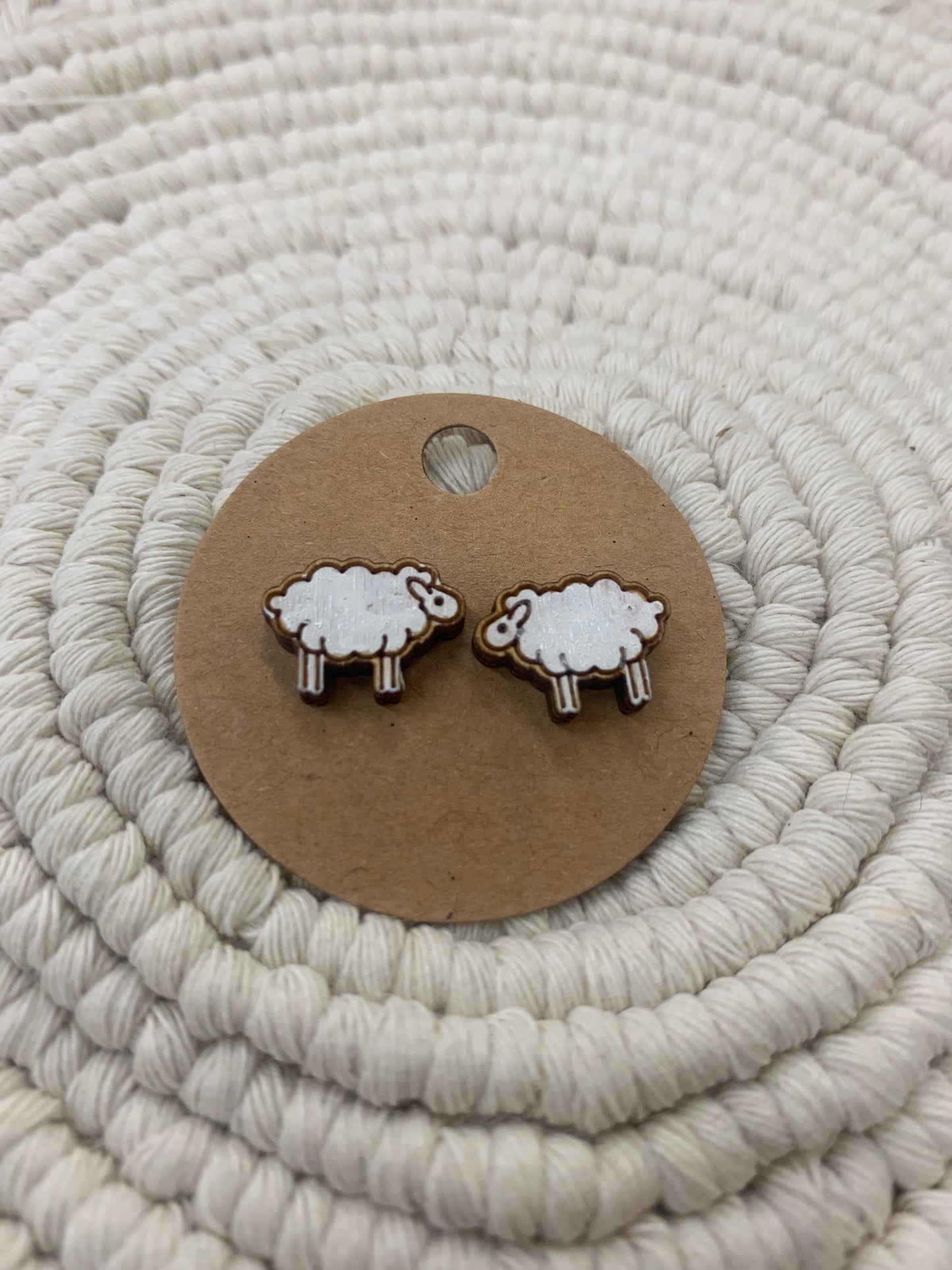 Sheep Earrings
