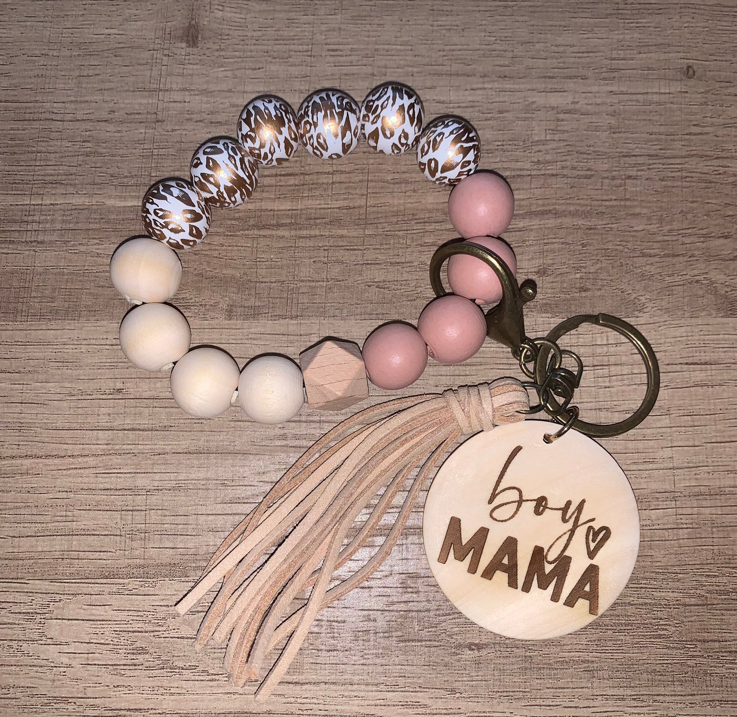 Boy Mama Keychain