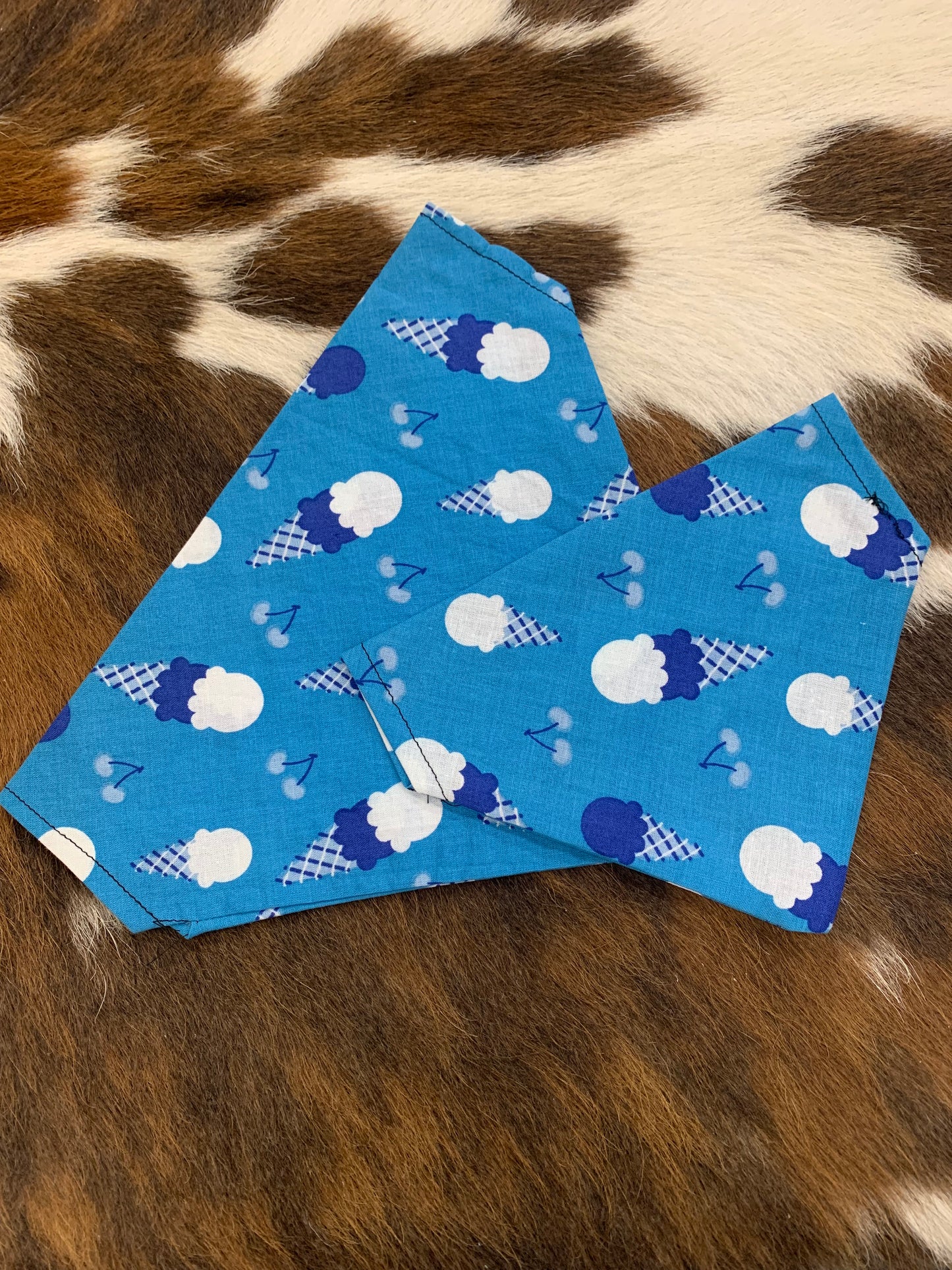 Ice Cream Dog Bandanas