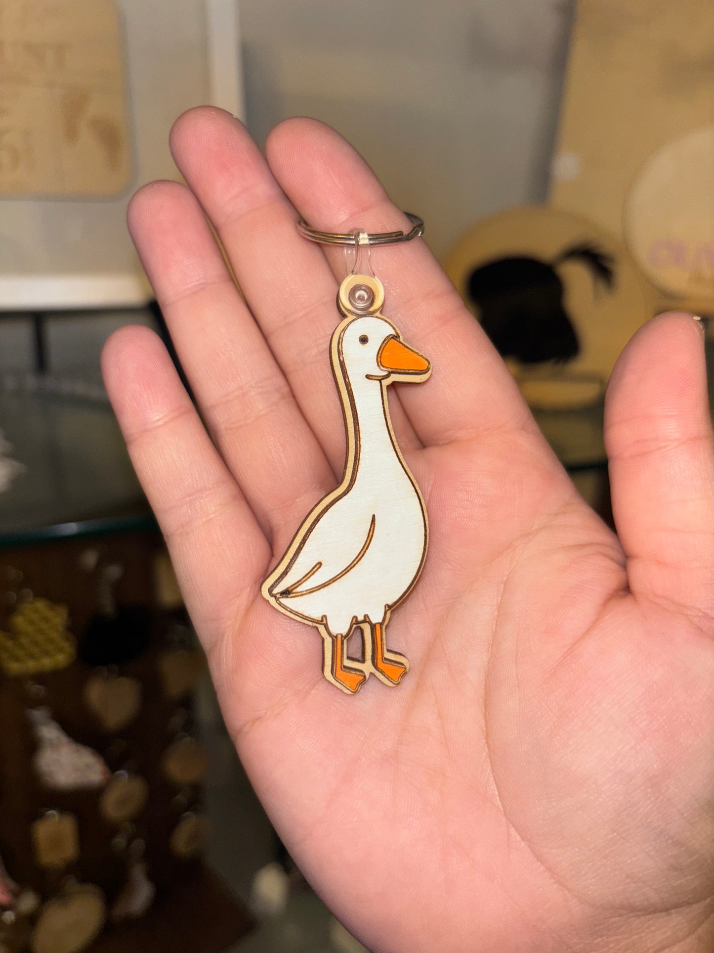 Goose Keychain
