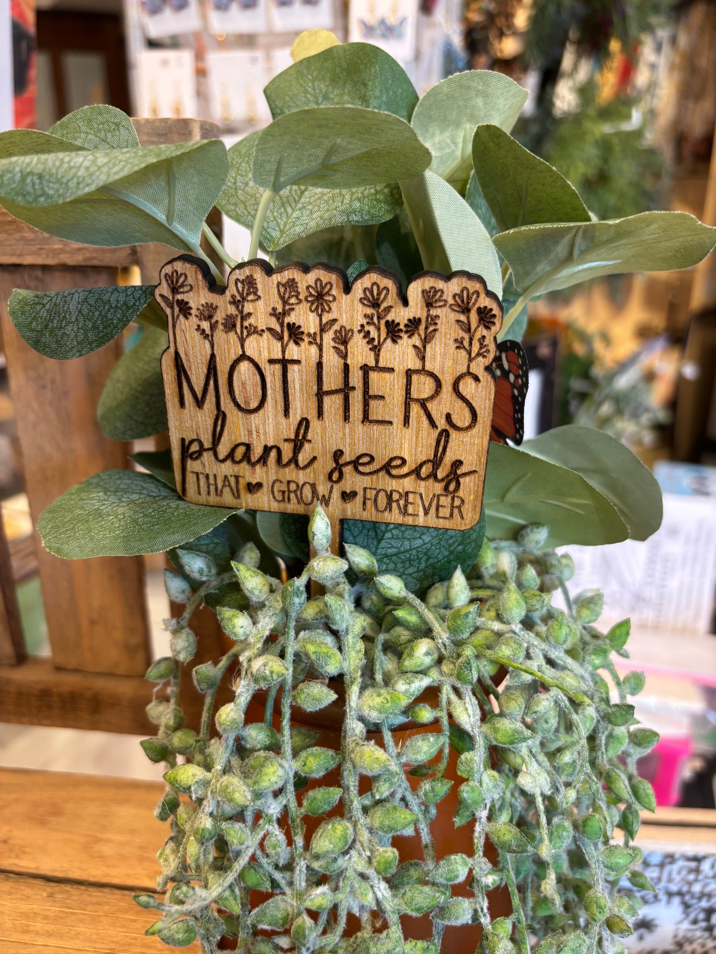 Mom Plant Stake
