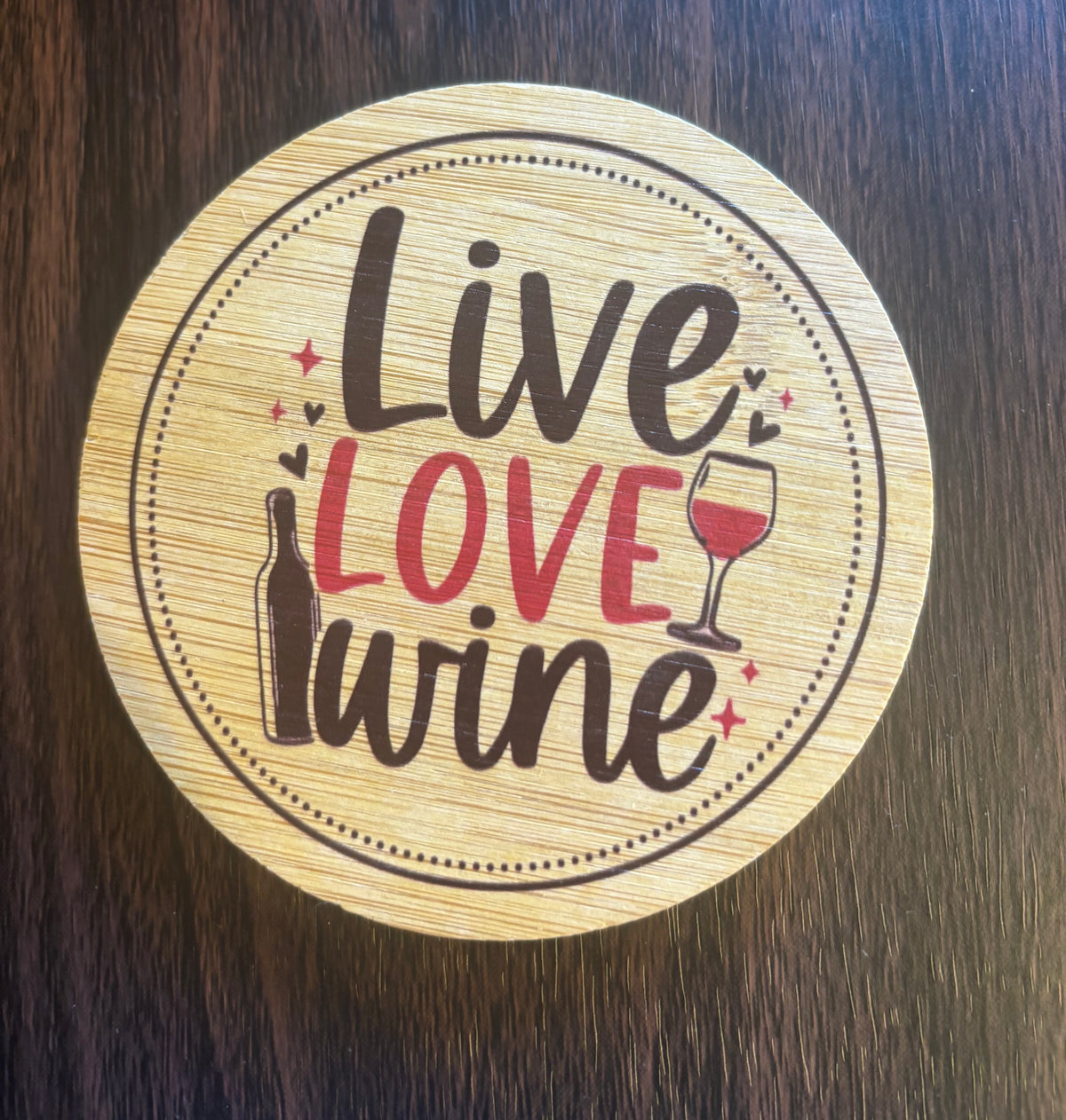 Wine Glass Charcuterie Topper
