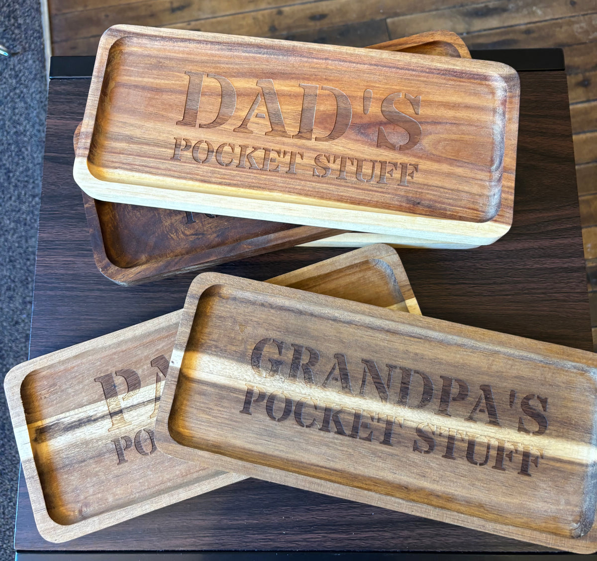 Dad's Pocket Tray (Grandpa & Papa Options)