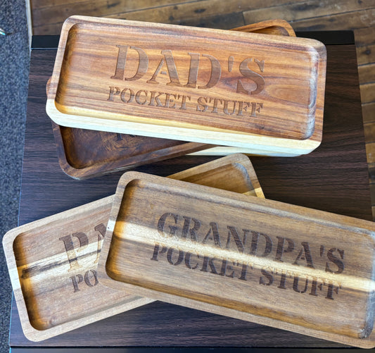 Dad's Pocket Tray (Grandpa & Papa Options)