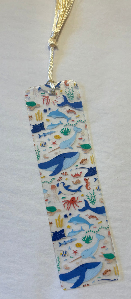 Ocean Animals - Bookmark