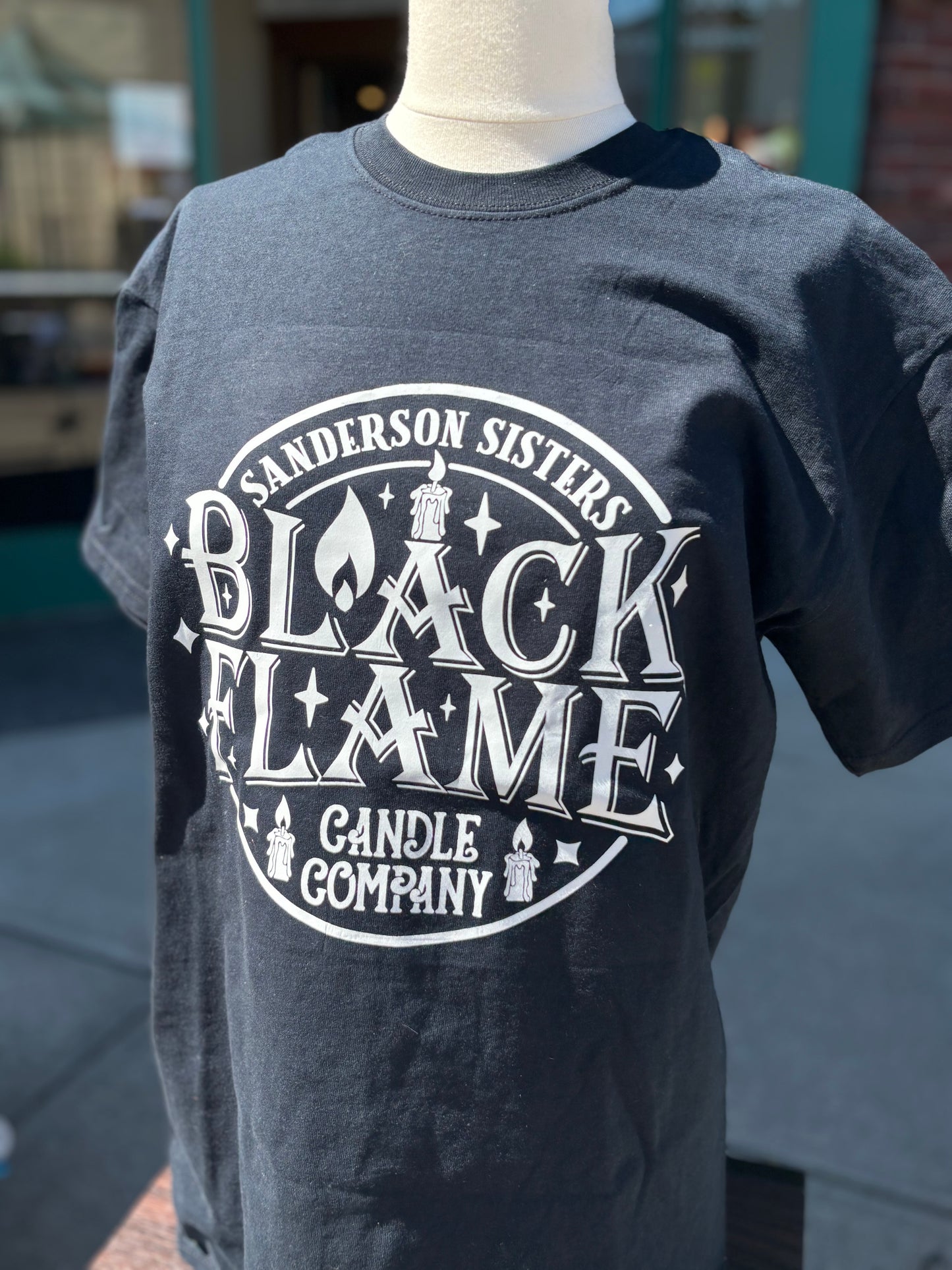 Black Flame Candles - Tee