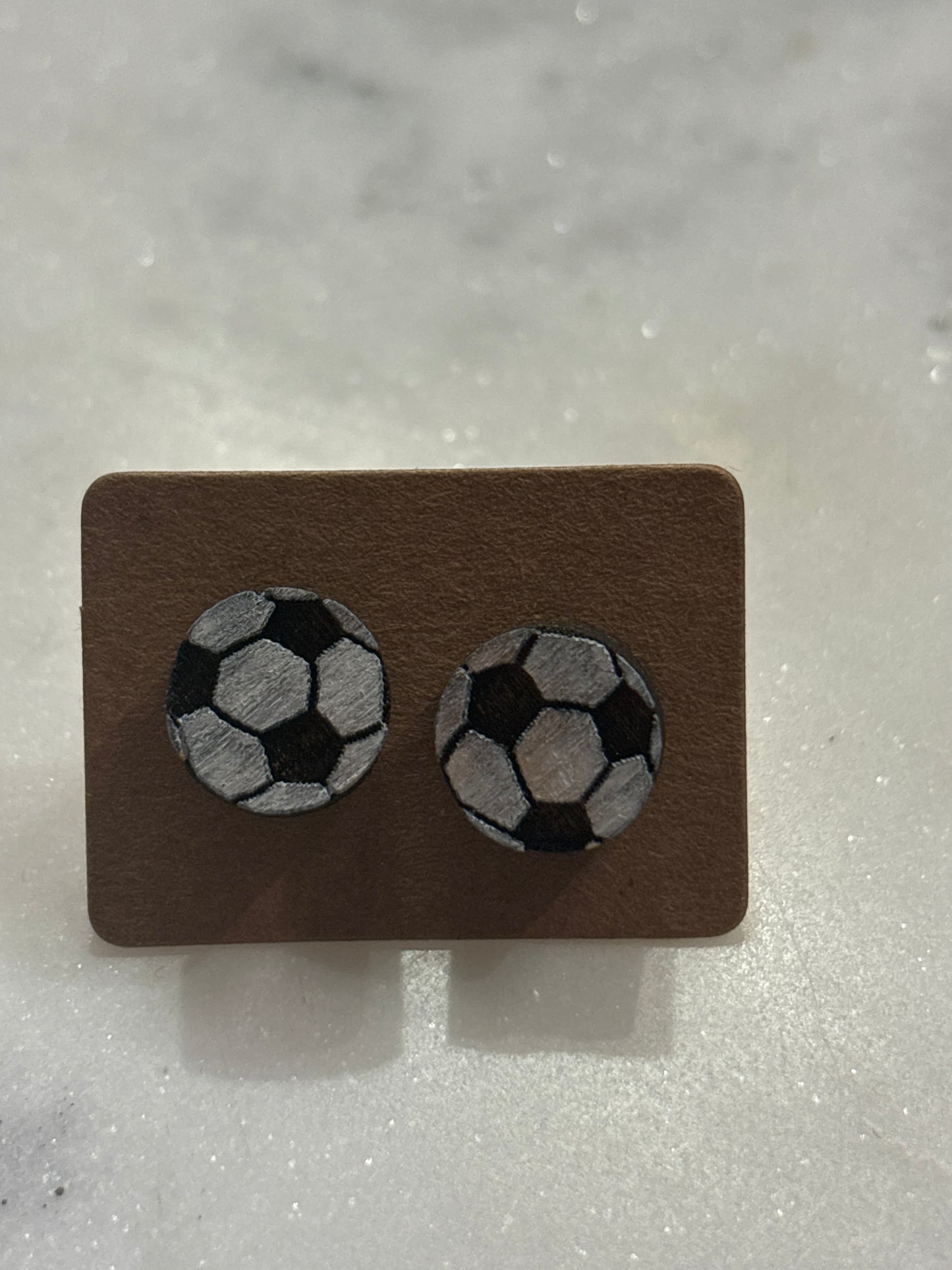 Soccer Earrings