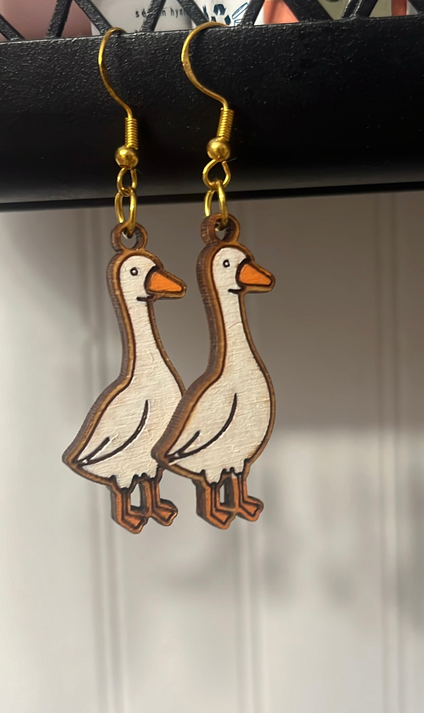 Goose Earrings