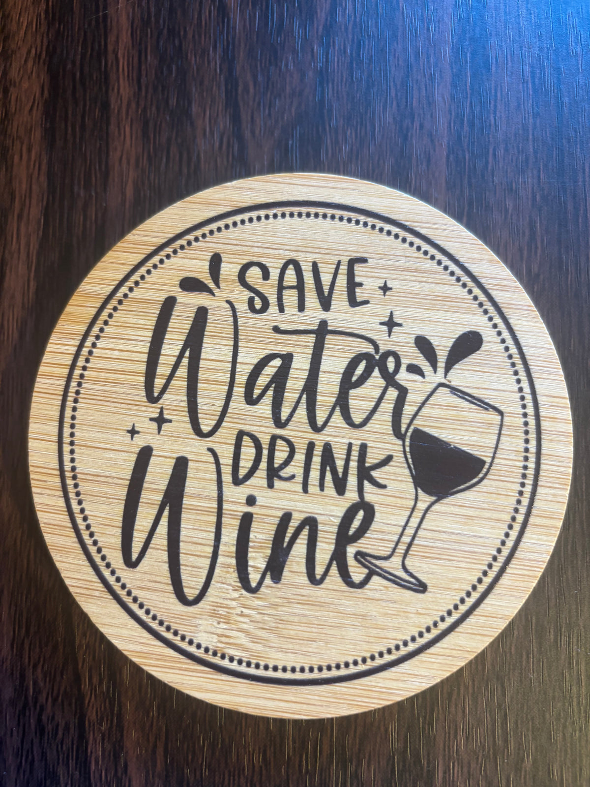 Wine Glass Charcuterie Topper