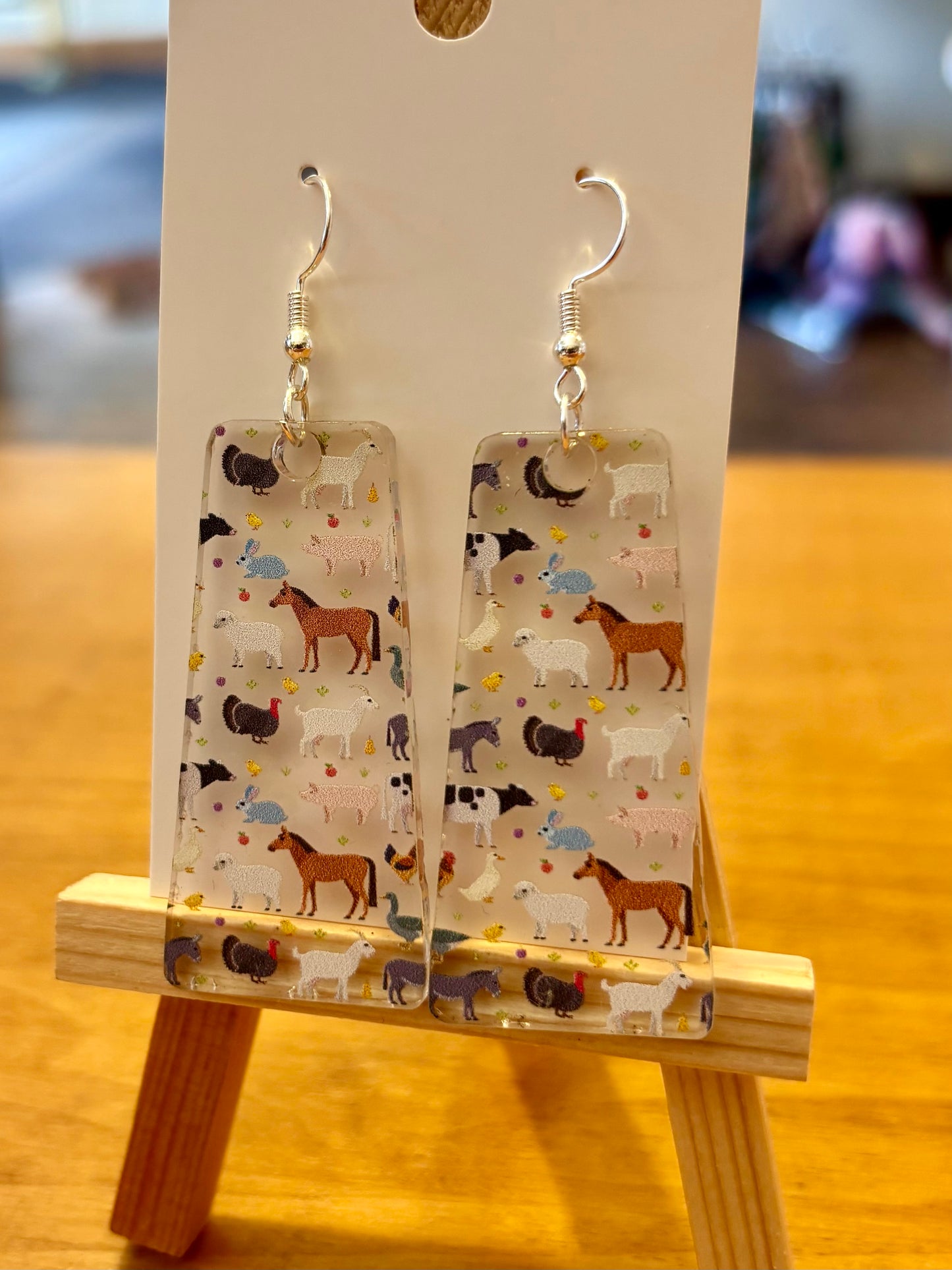 Farm Animal Earrings