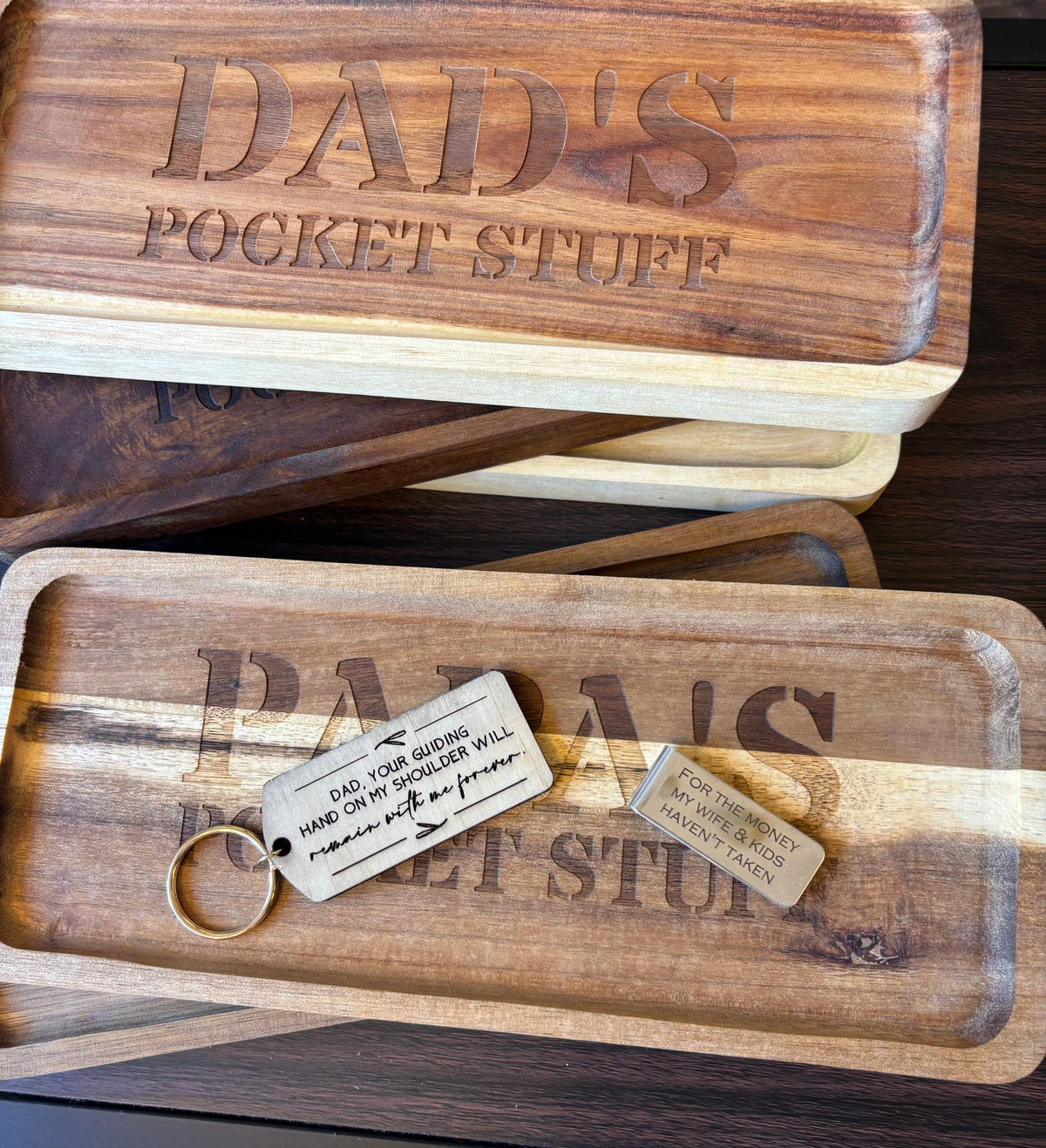Dad's Pocket Tray (Grandpa & Papa Options)