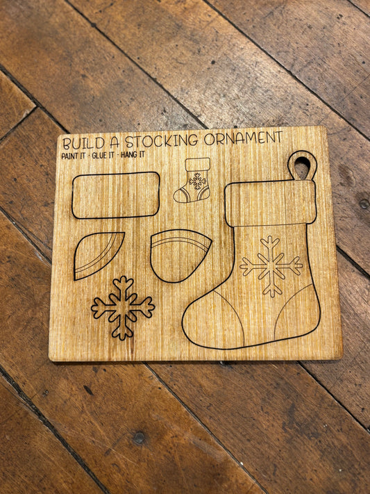 DIY Kit - Stocking Ornament