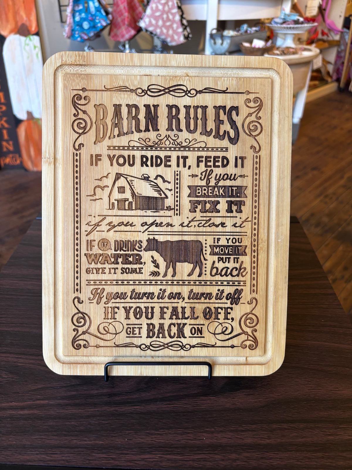 Barn Trivet