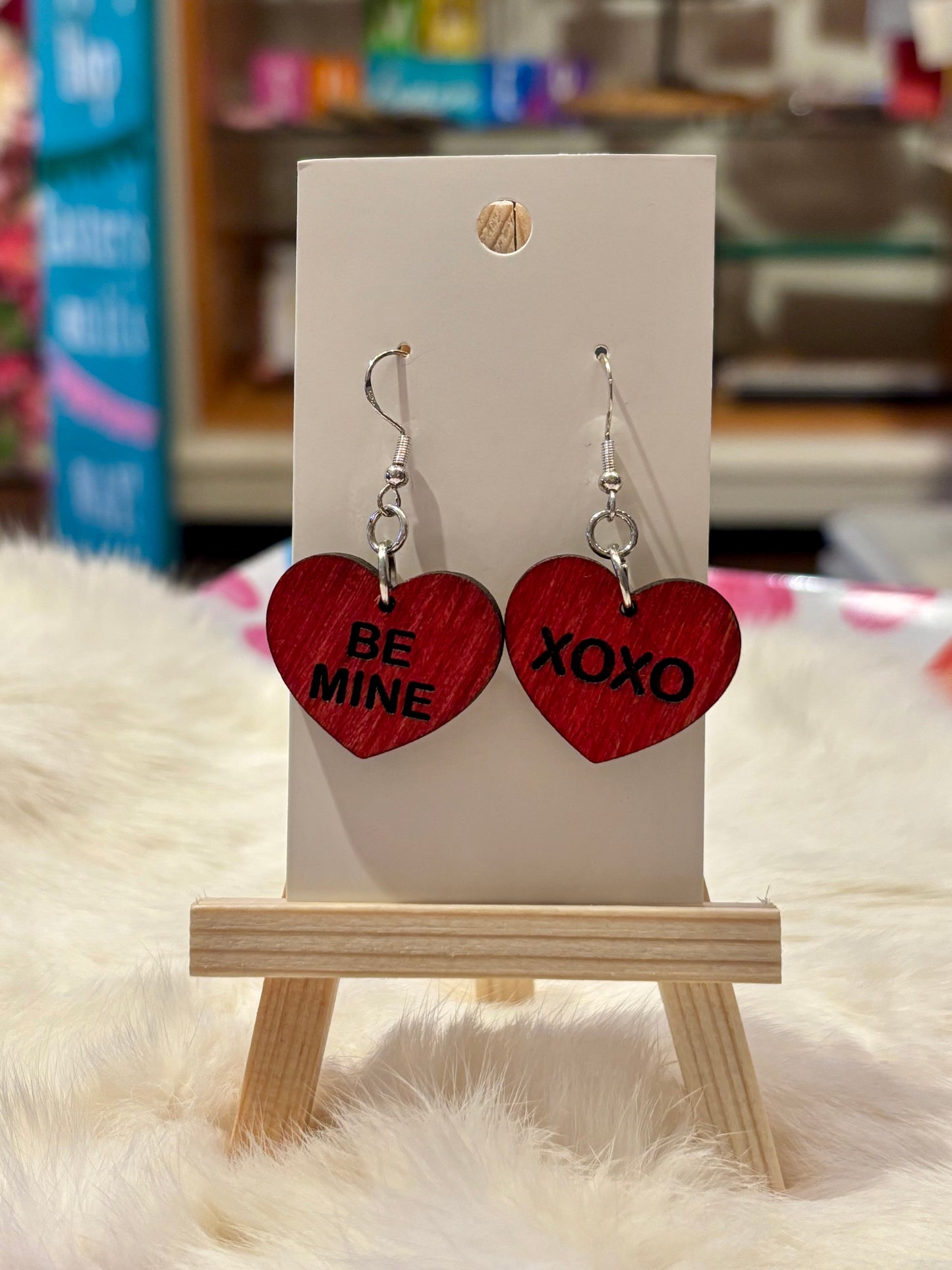 Conversation Heart - Dangle Earrings