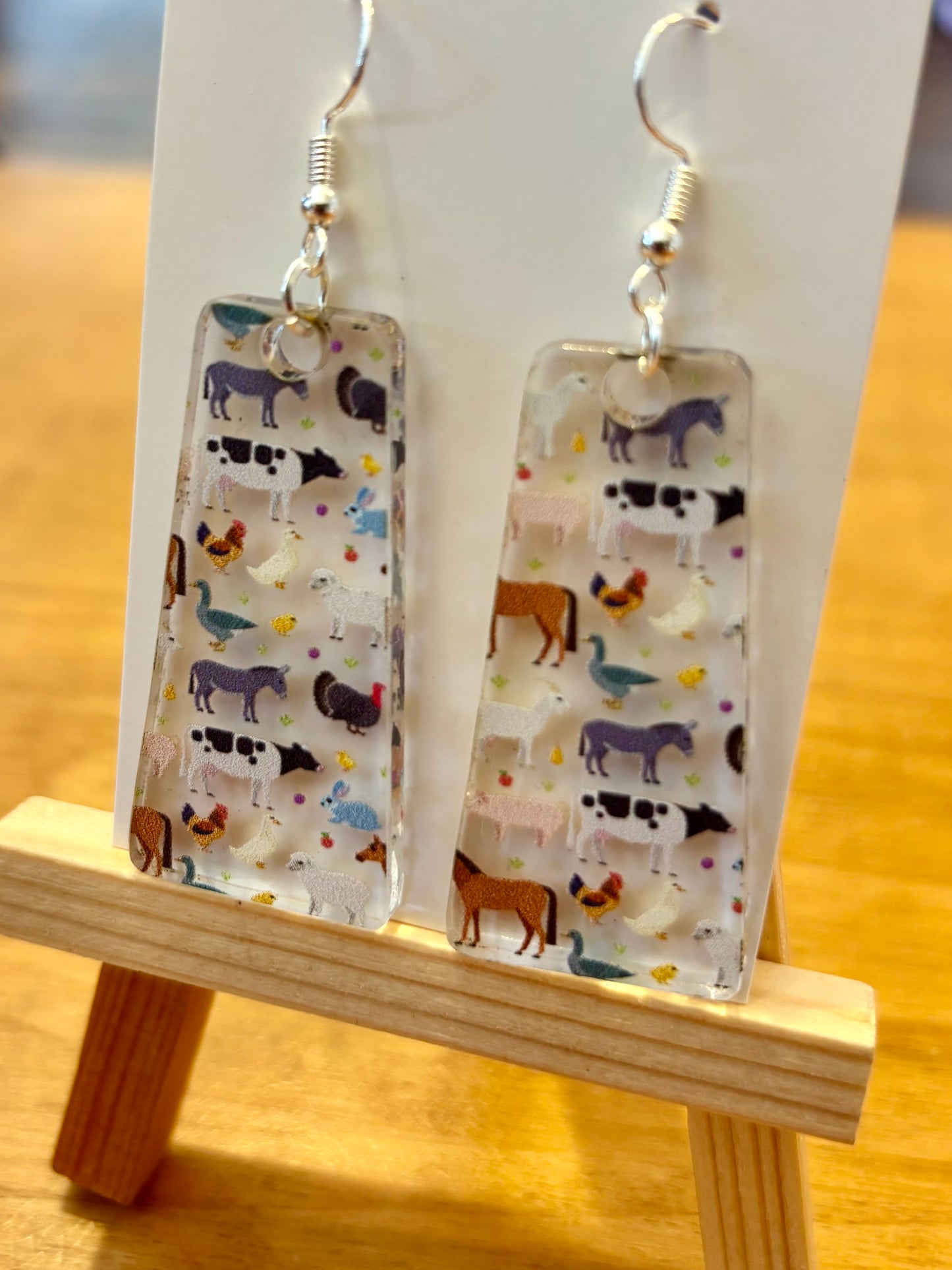 Farm Animal Earrings