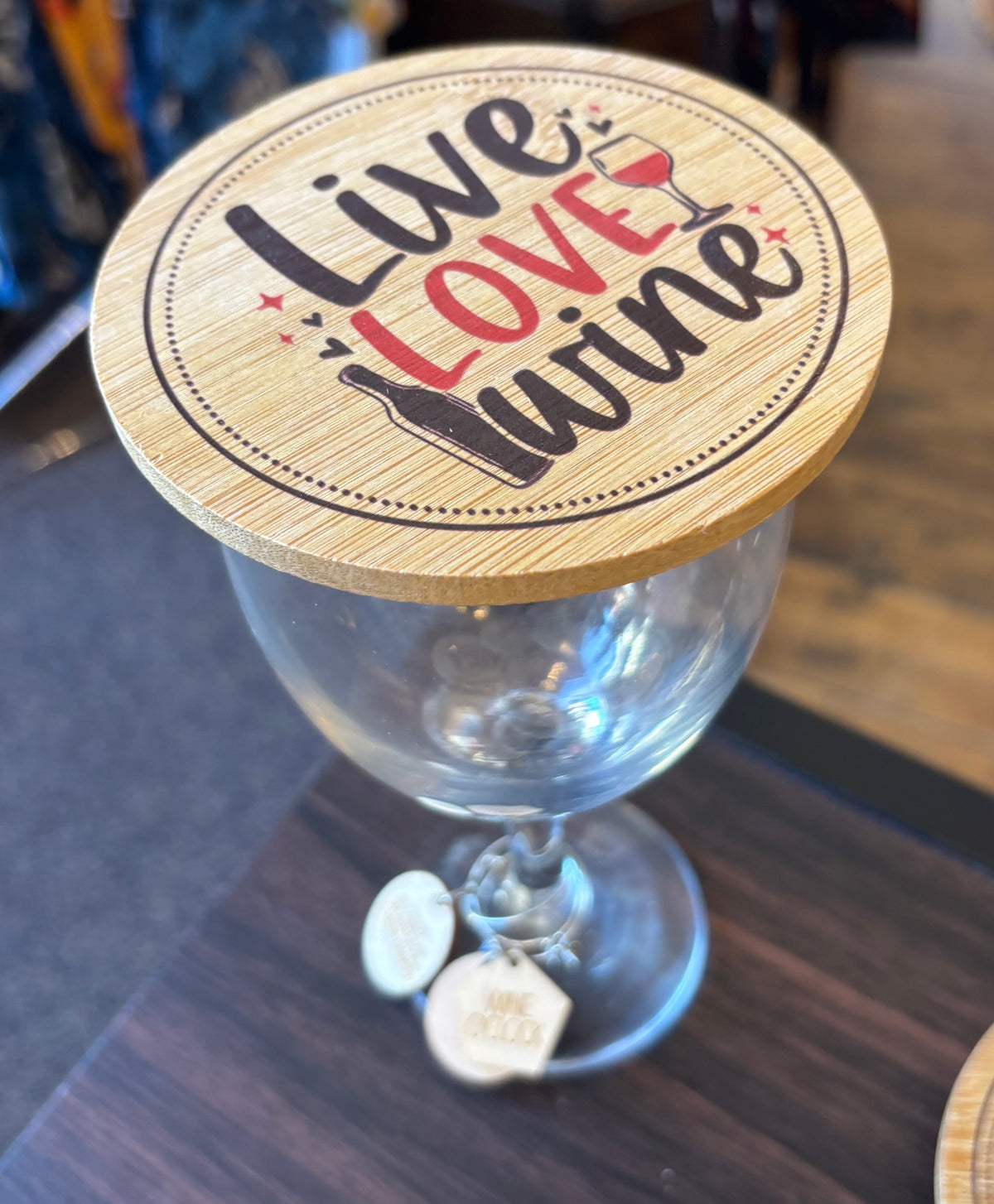 Wine Glass Charcuterie Topper