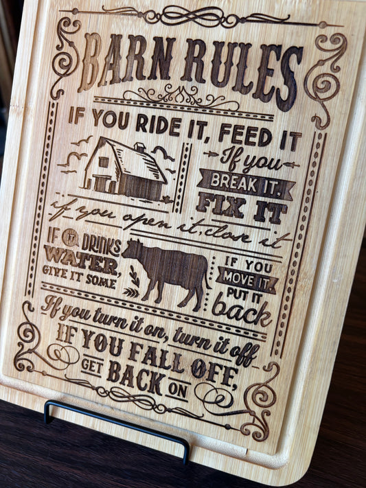 Barn Trivet