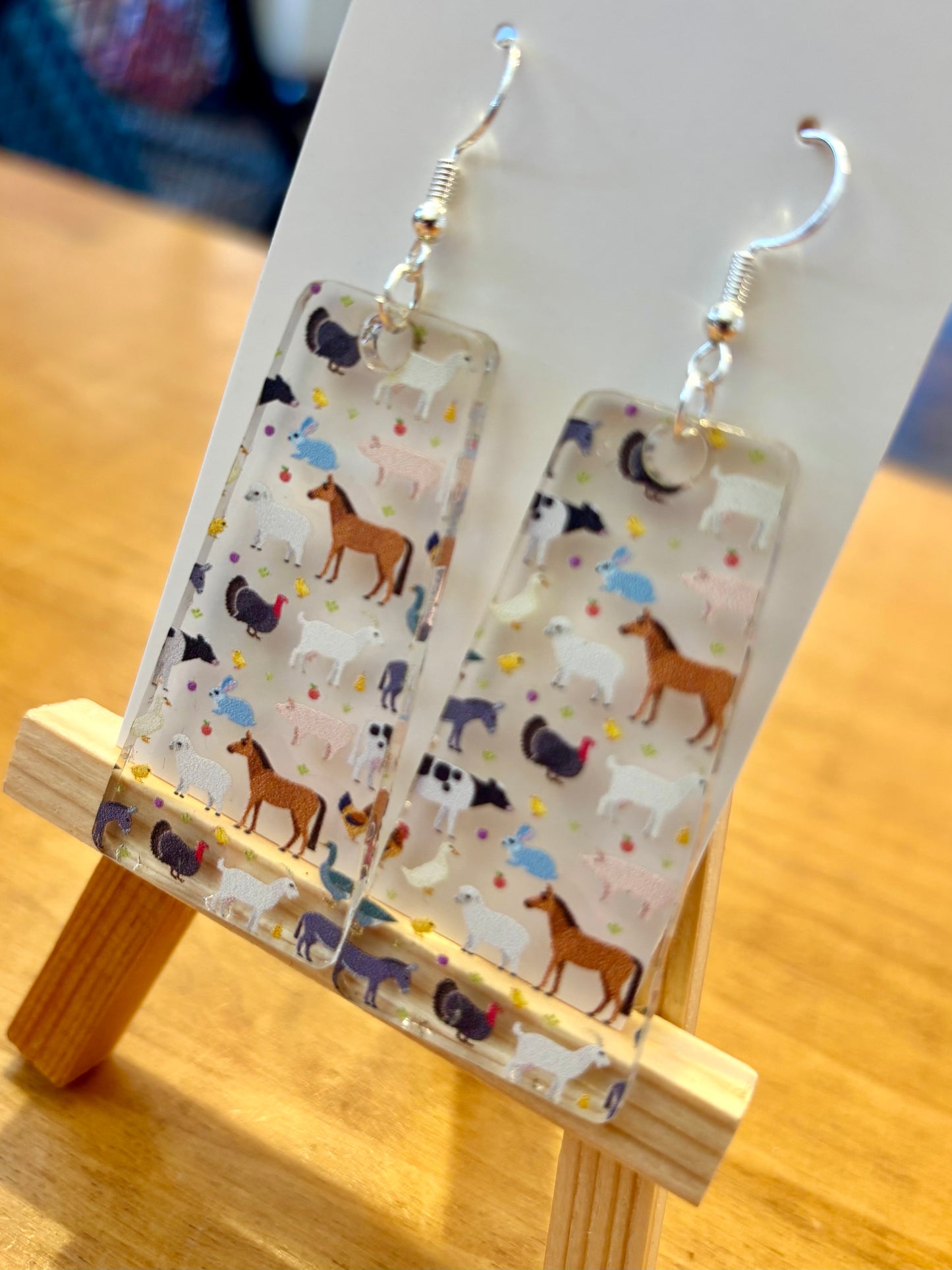 Farm Animal Earrings