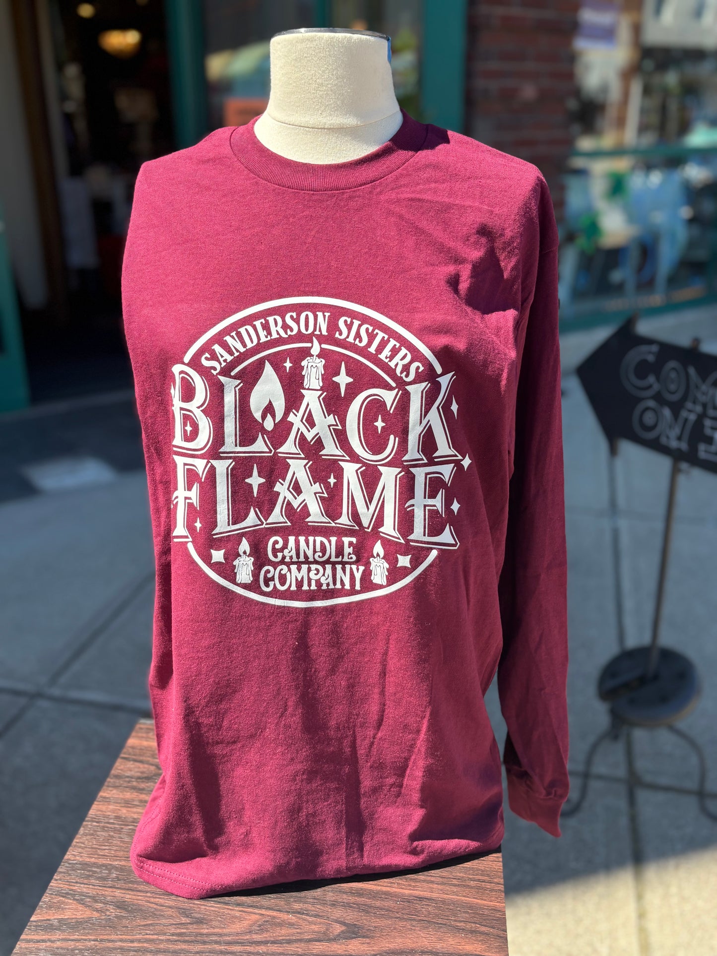 Black Flame Candles - Tee