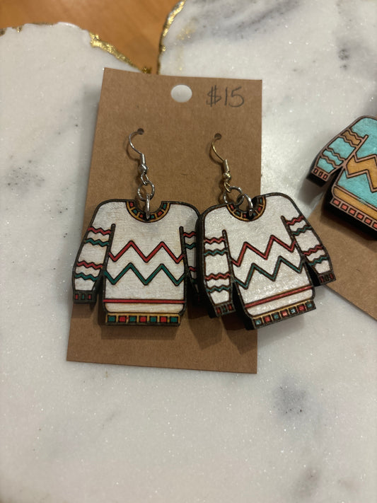 Ugly Sweater Dangles