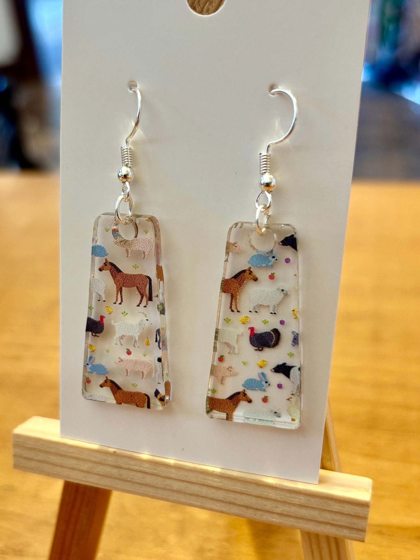 Farm Animal Earrings