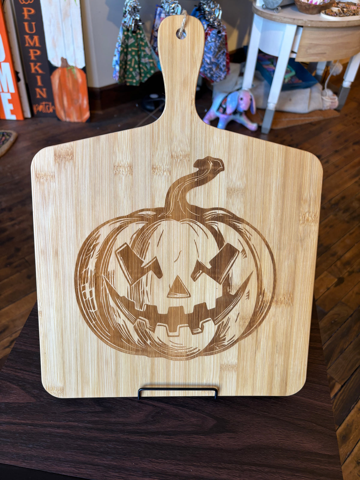 Jack-O-Lantern Cutting Board
