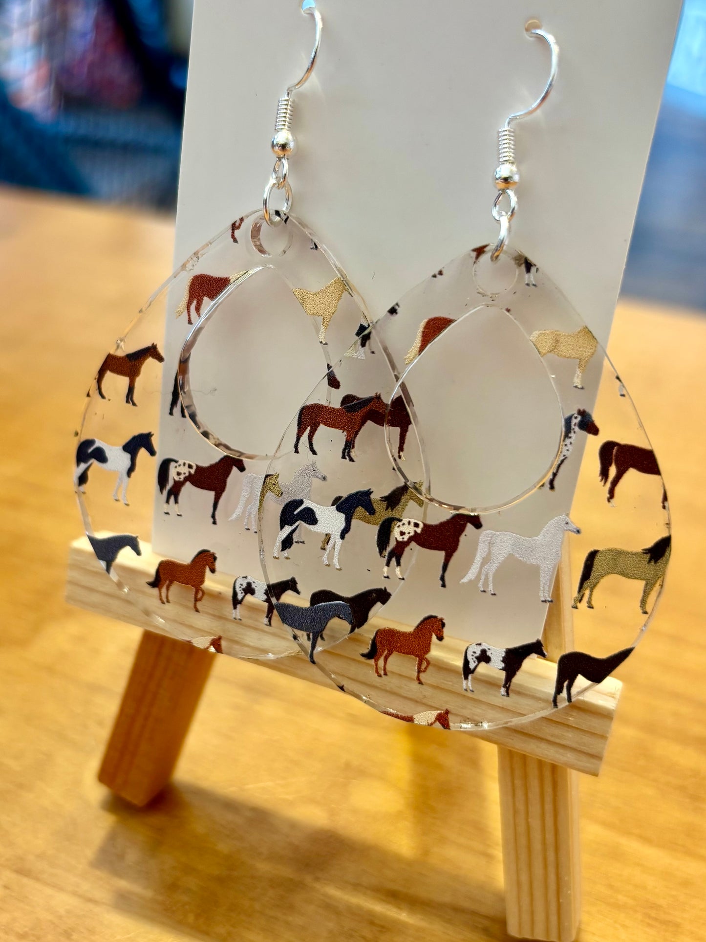 Horse Breeds Earrings