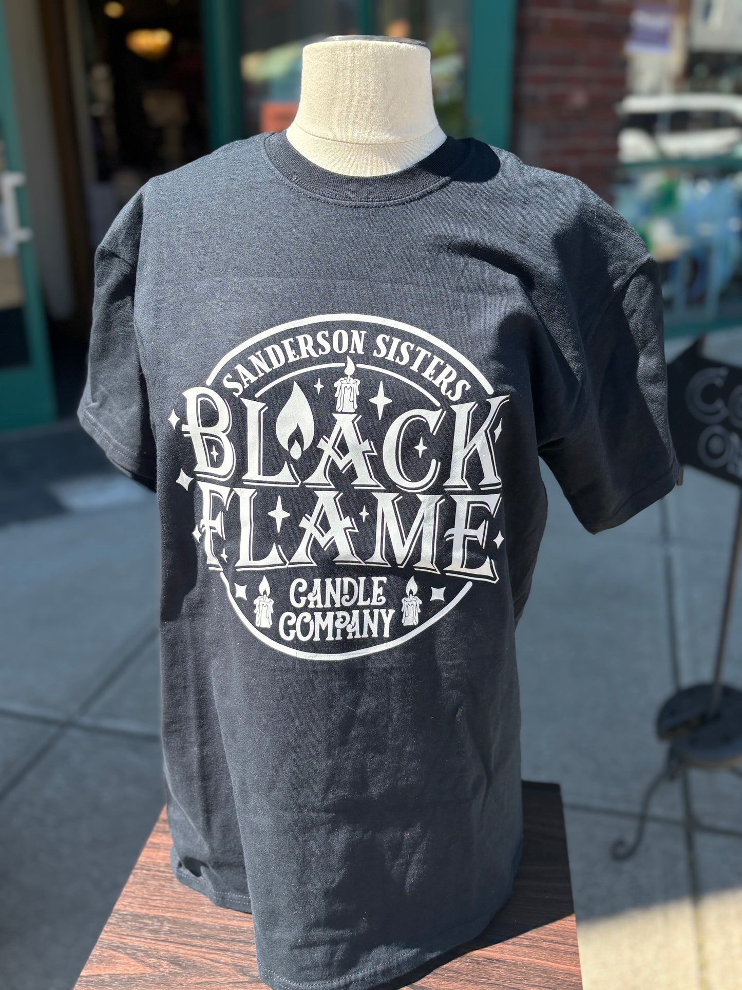 Black Flame Candles - Tee