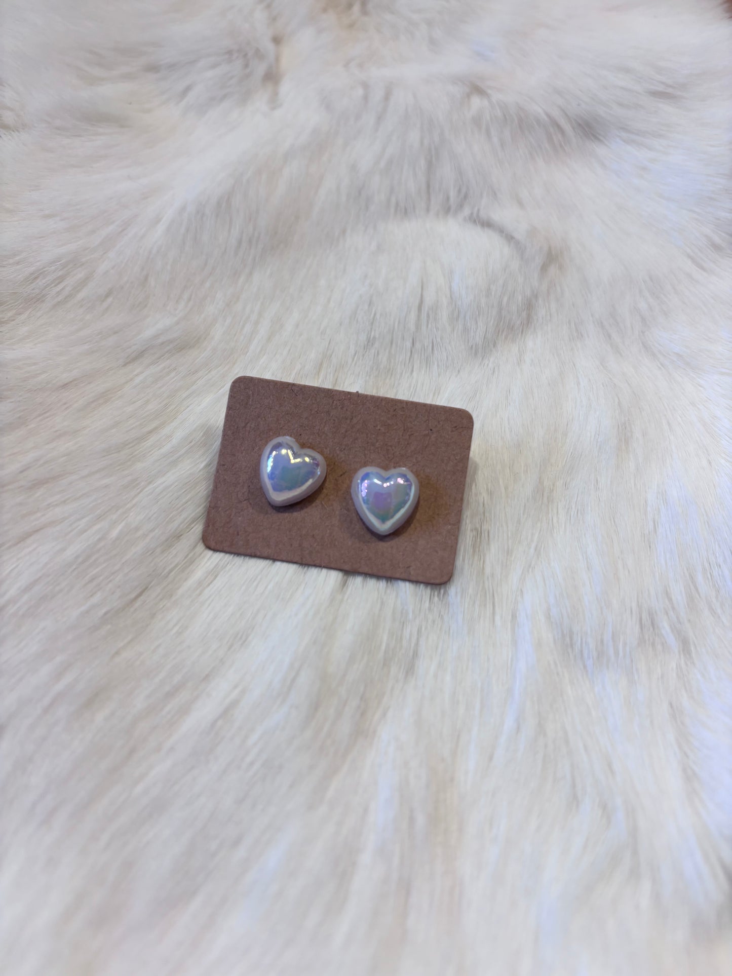 Mini Heart Studs - Multiple Colors