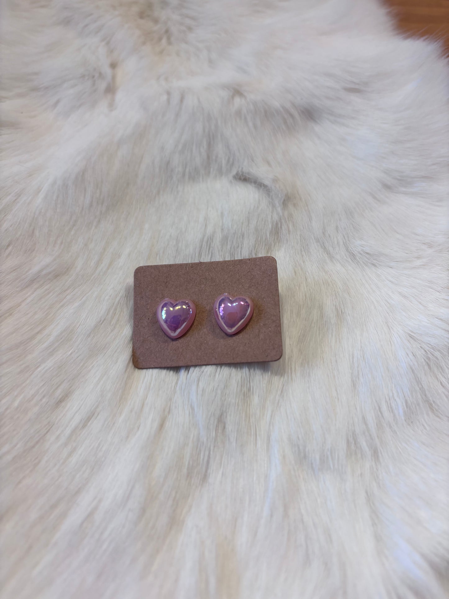 Mini Heart Studs - Multiple Colors