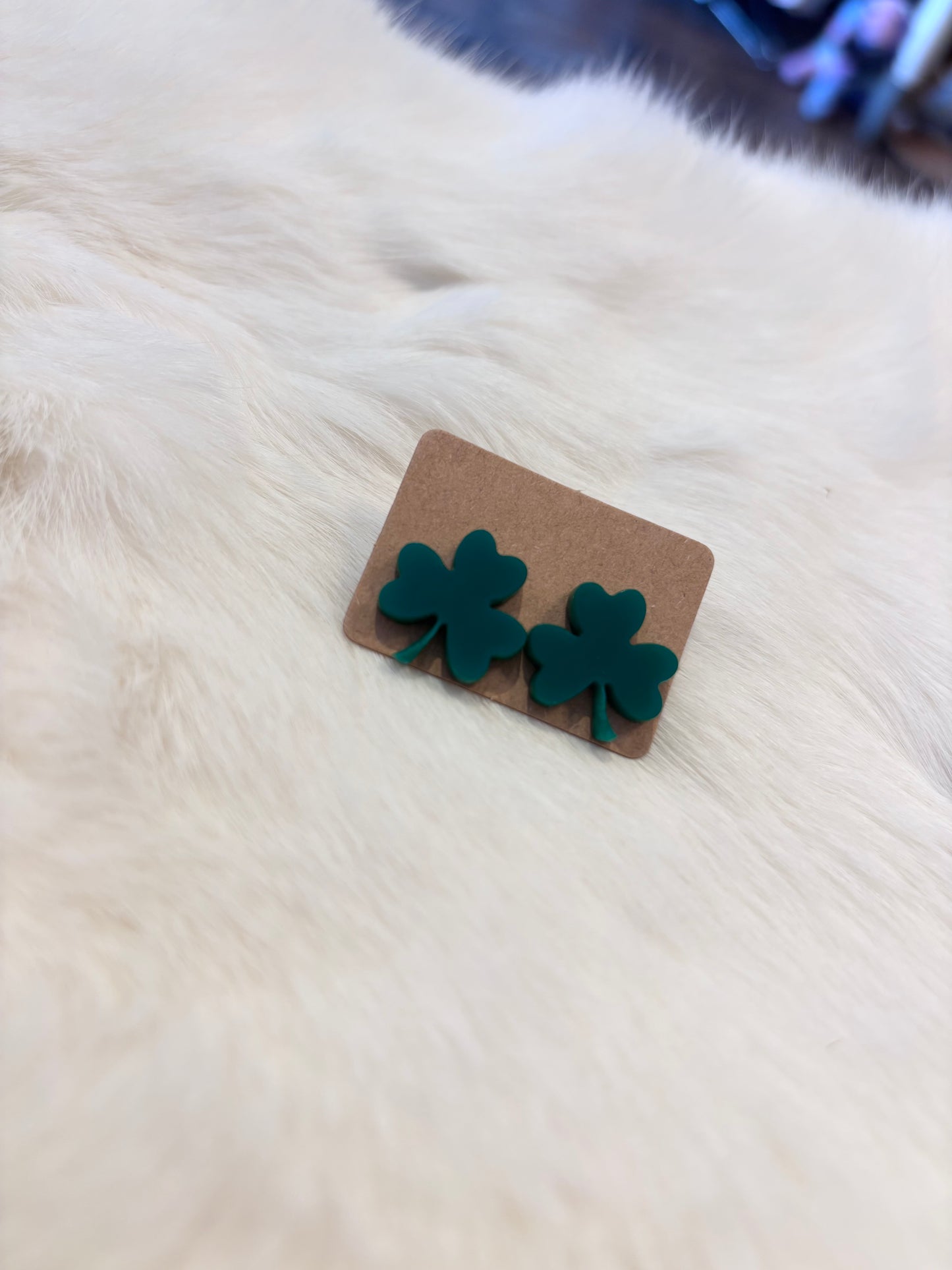 Shamrock Studs