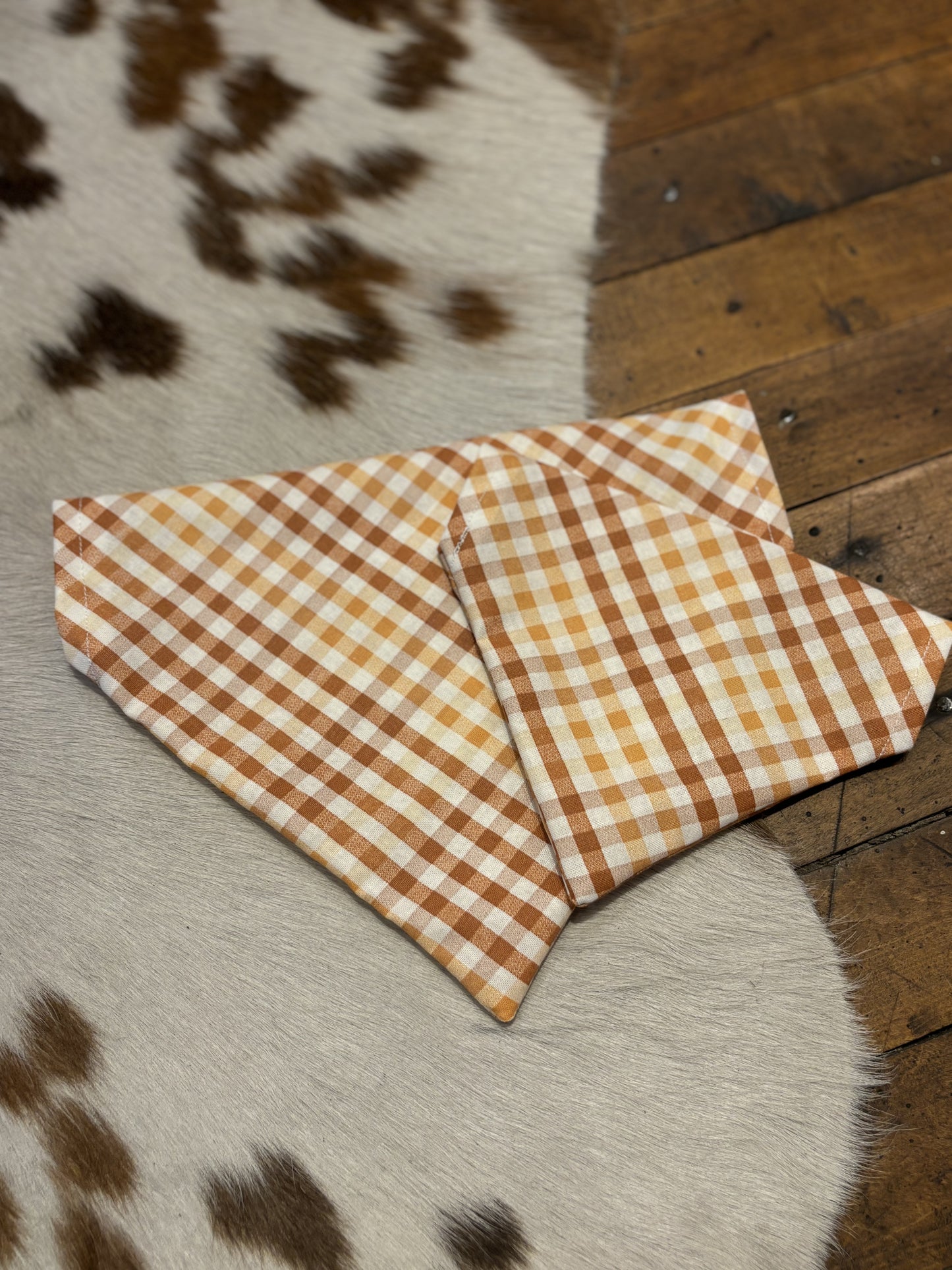 Fall Flannel - Dog Bandanas