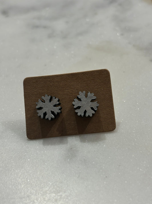 Snowflake Studs