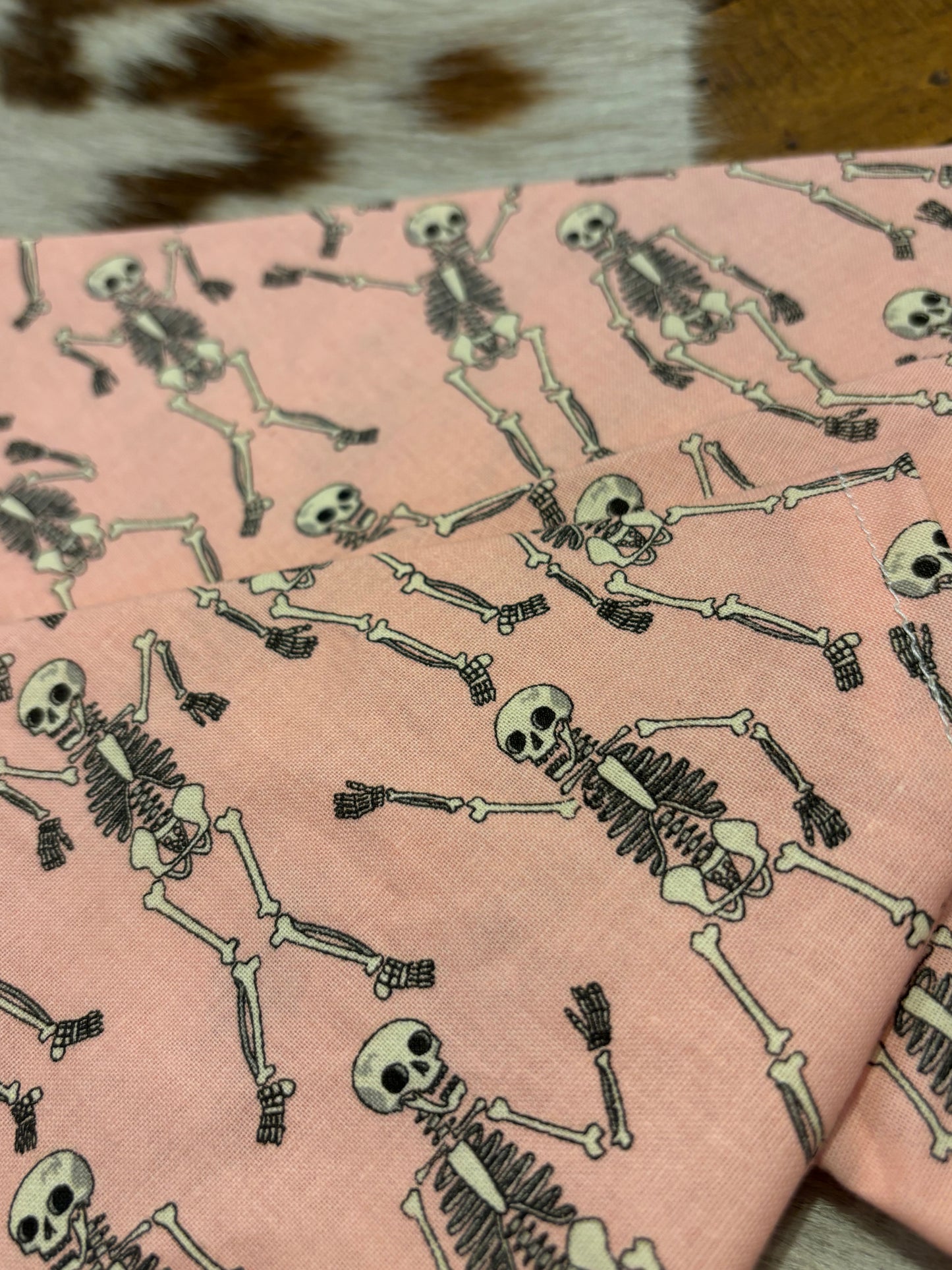 Pink Skeletons - Dog Bandanas