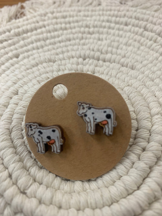 Cow Earrings