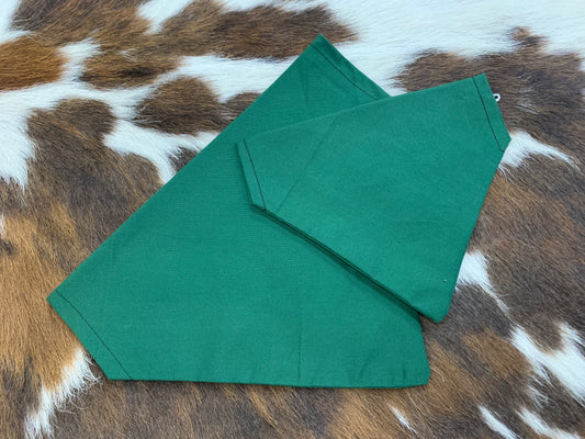 Green - Dog Bandana